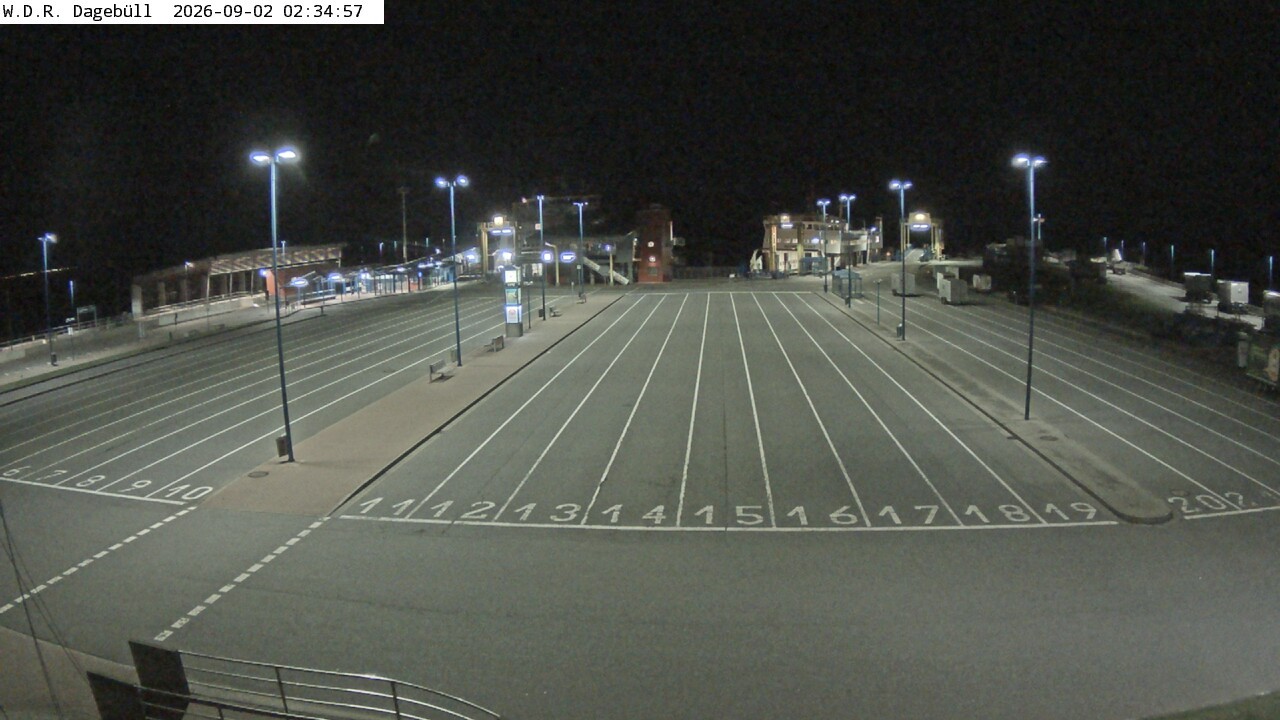 Archiv Foto Webcam Dagebüll - Fährhafen