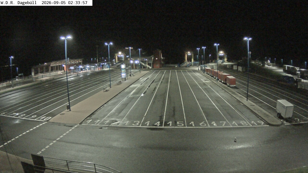 Archiv Foto Webcam Dagebüll - Fährhafen