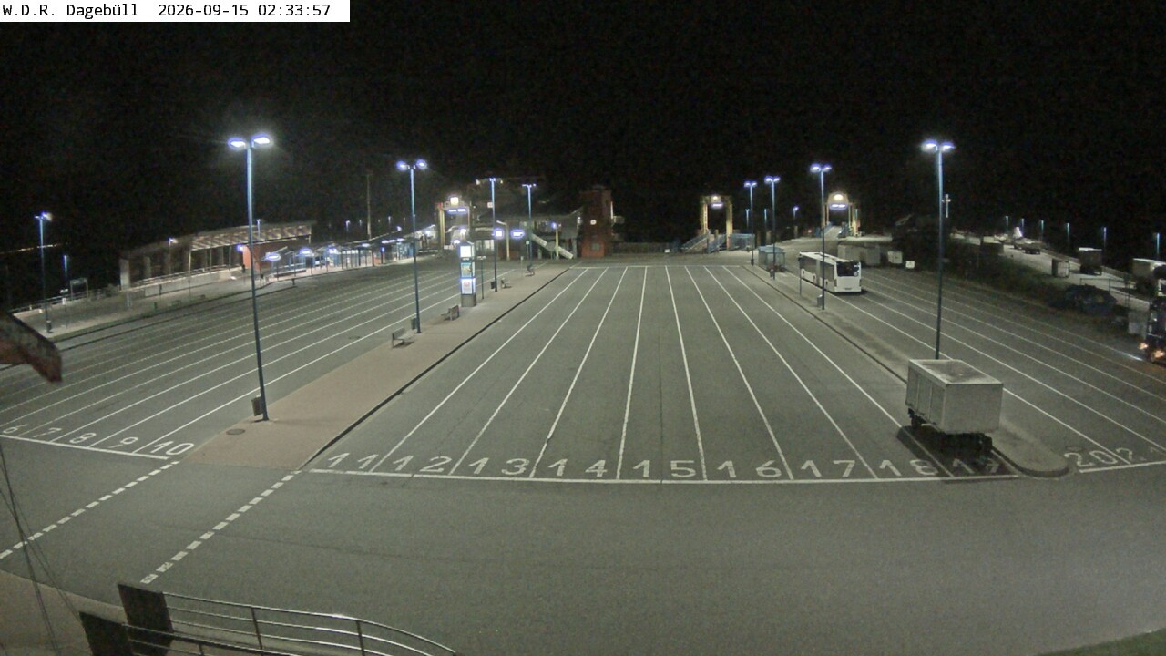 Archiv Foto Webcam Dagebüll - Fährhafen