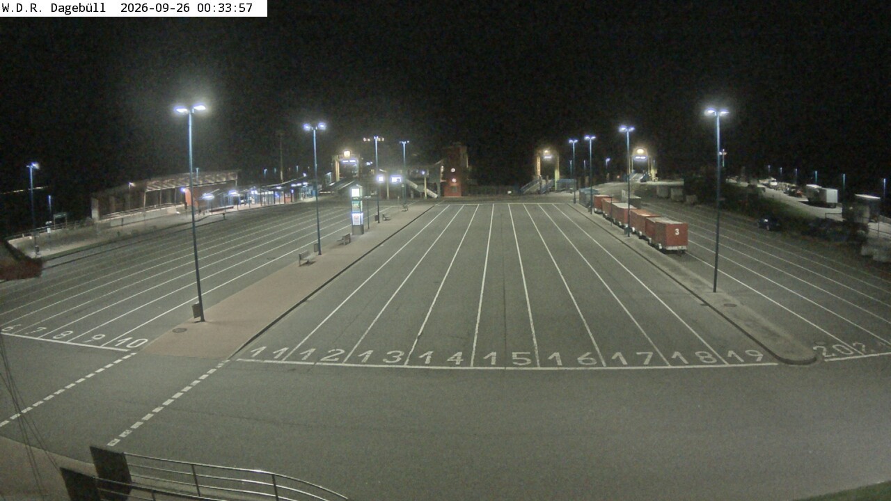 Archiv Foto Webcam Dagebüll - Fährhafen