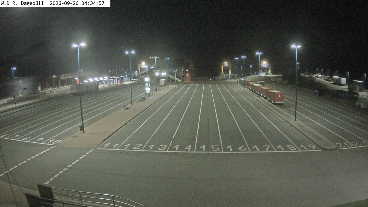 Archiv Foto Webcam Dagebüll - Fährhafen