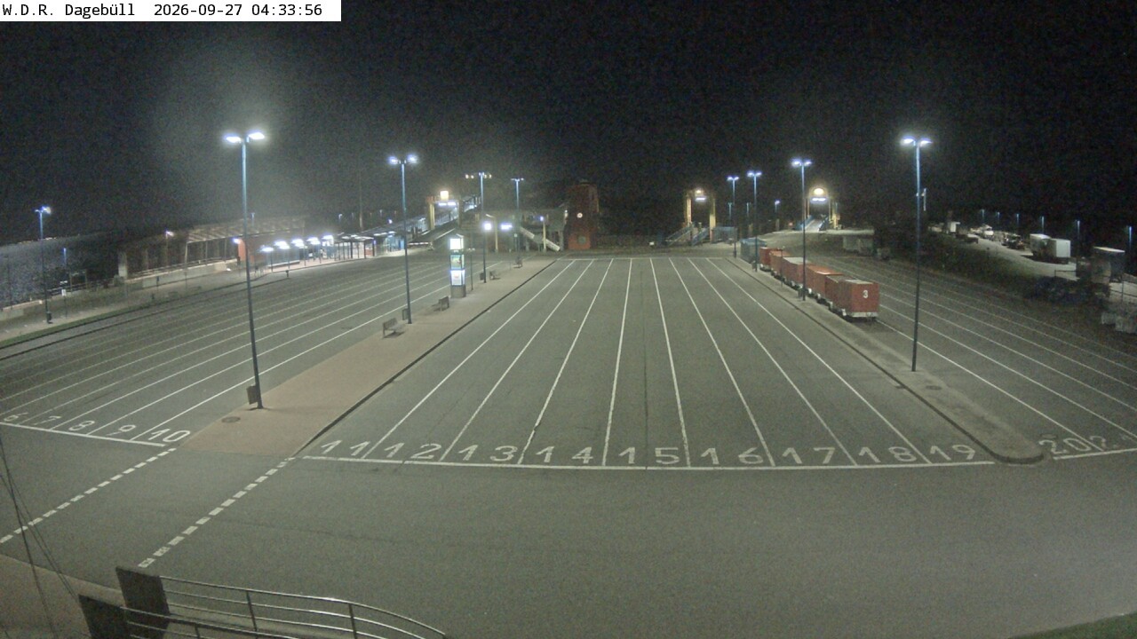 Archiv Foto Webcam Dagebüll - Fährhafen