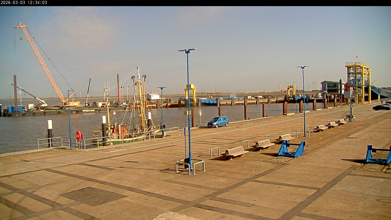 Archiv Foto Webcam Dagebüll - Pegelturm