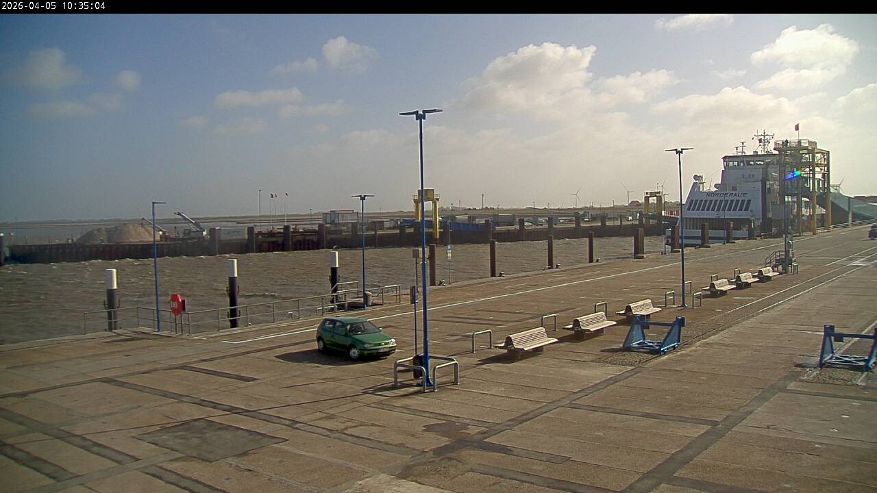 Archiv Foto Webcam Dagebüll - Pegelturm