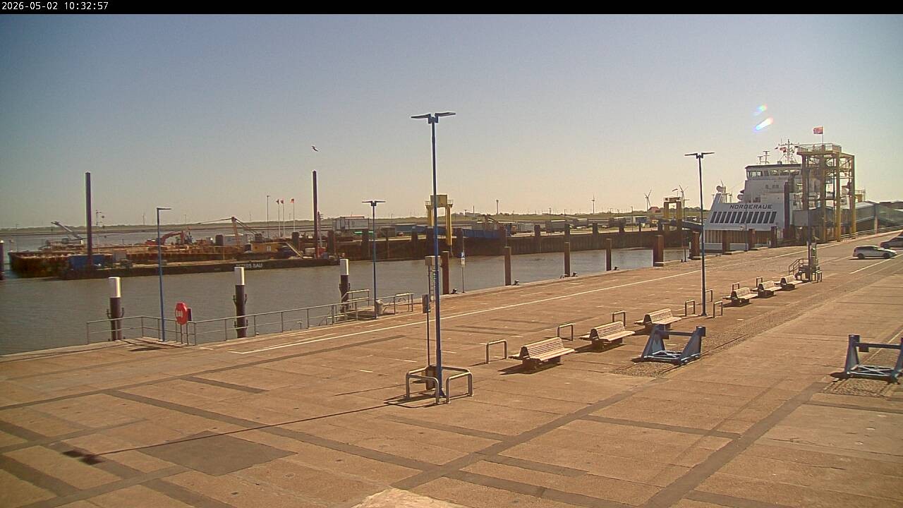 Archiv Foto Webcam Dagebüll - Pegelturm