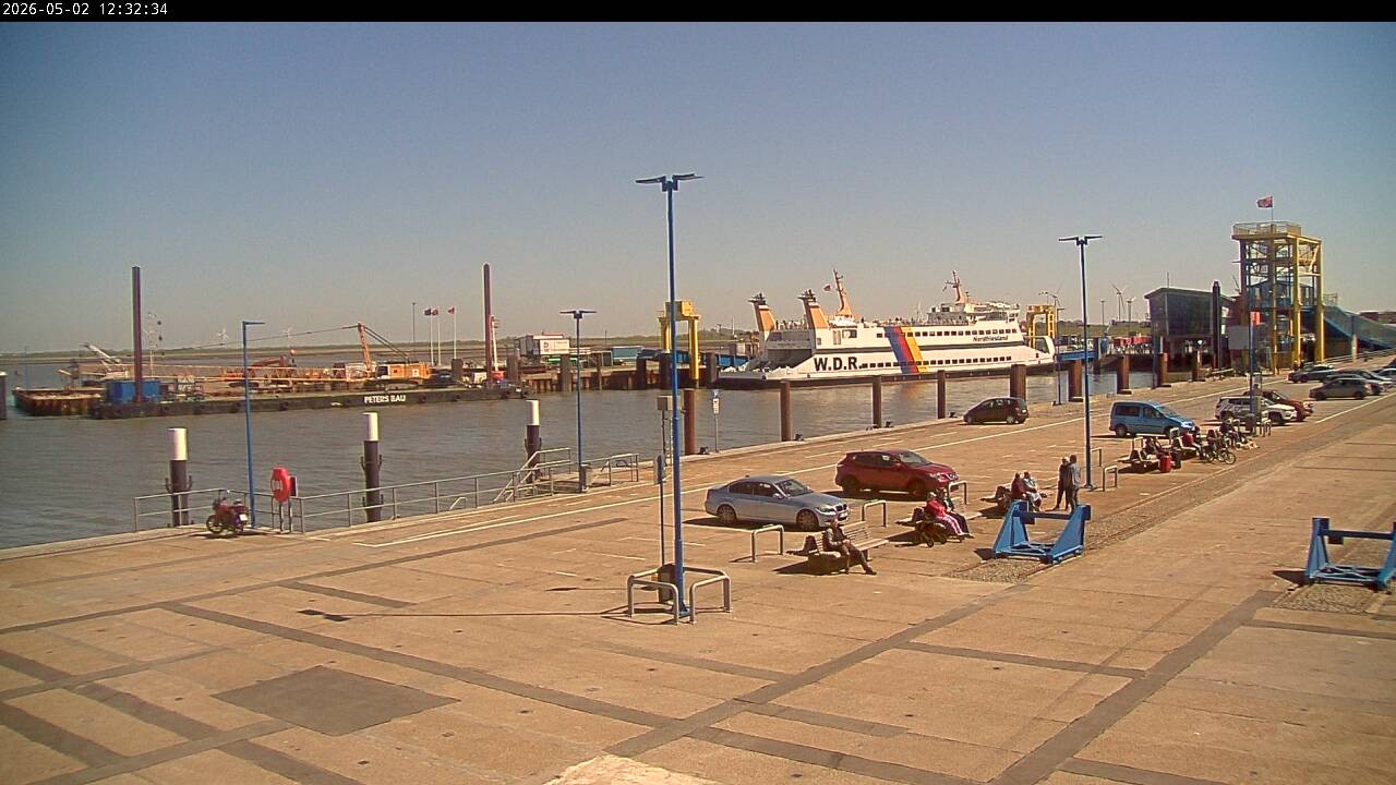 Archiv Foto Webcam Dagebüll - Pegelturm