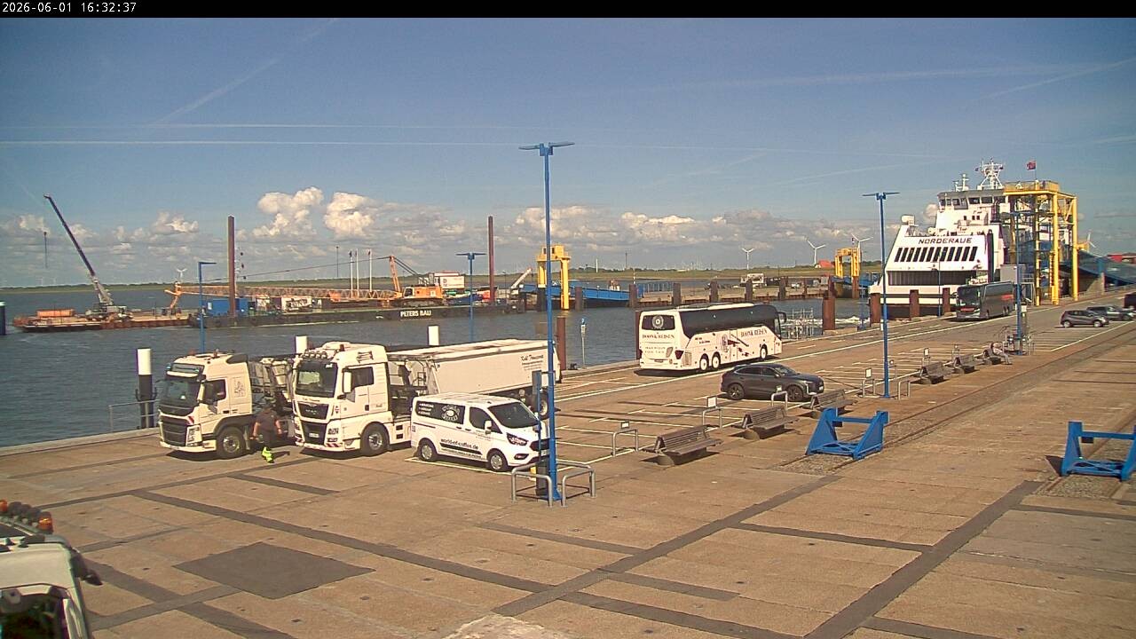 Archiv Foto Webcam Dagebüll - Pegelturm
