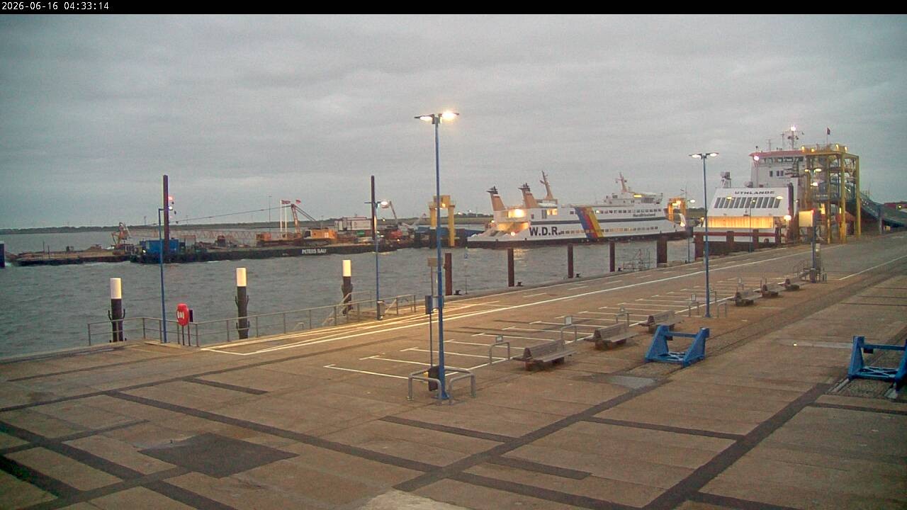Archiv Foto Webcam Dagebüll - Pegelturm