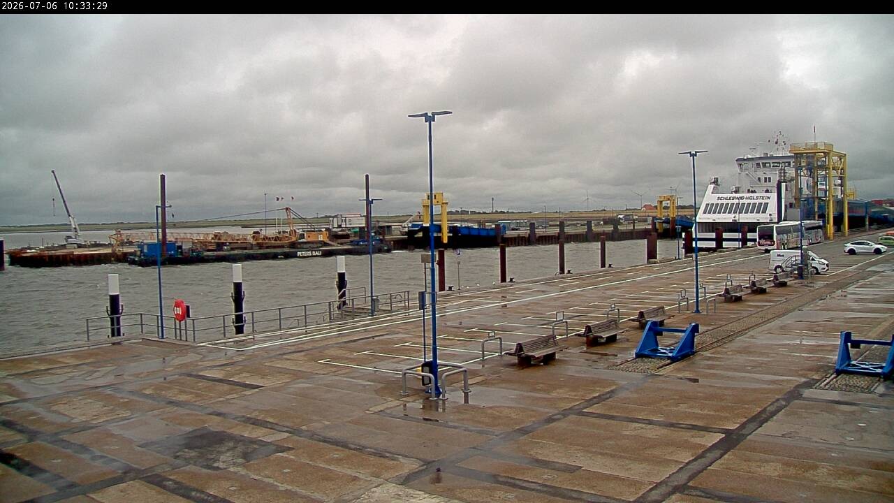 Archiv Foto Webcam Dagebüll - Pegelturm