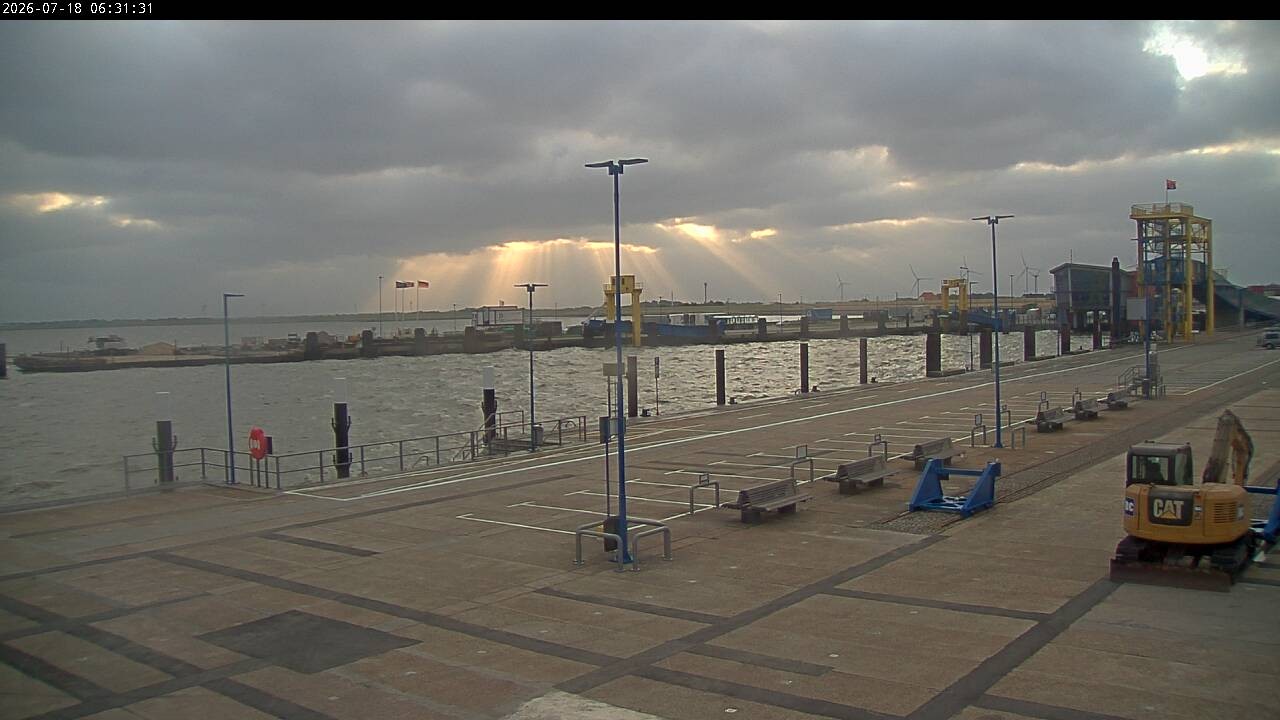 Archiv Foto Webcam Dagebüll - Pegelturm
