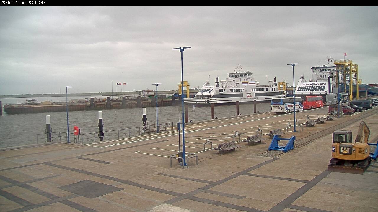Archiv Foto Webcam Dagebüll - Pegelturm