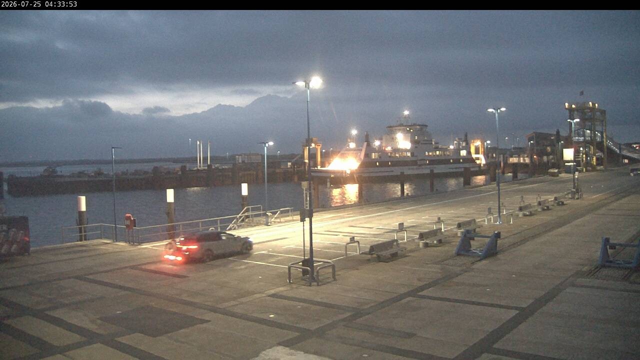 Archived image Webcam Port of Dagebüll