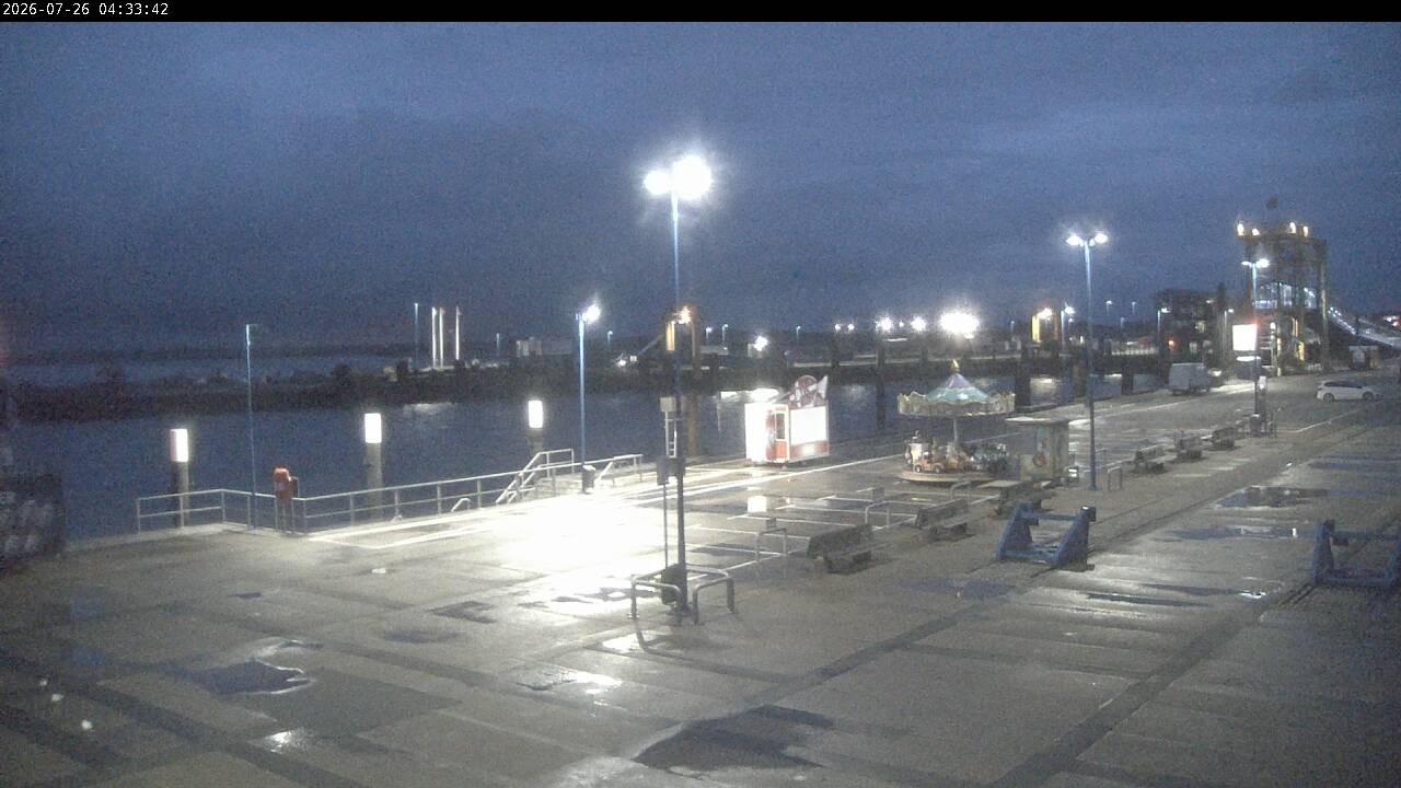 Archived image Webcam Port of Dagebüll