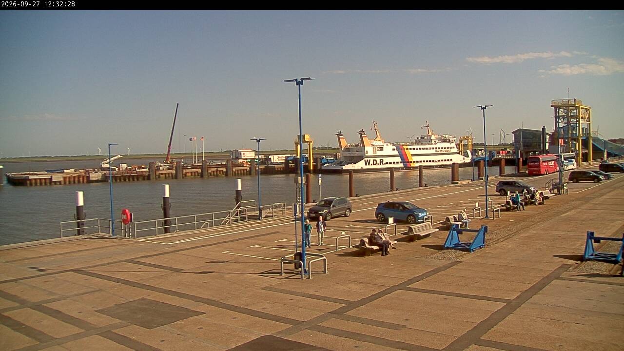 Archiv Foto Webcam Dagebüll - Pegelturm