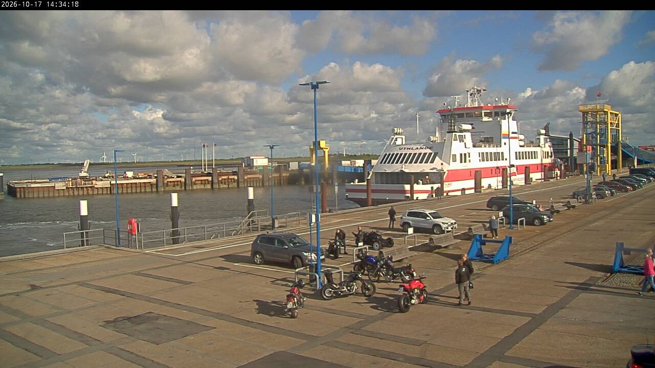 Archiv Foto Webcam Dagebüll - Pegelturm