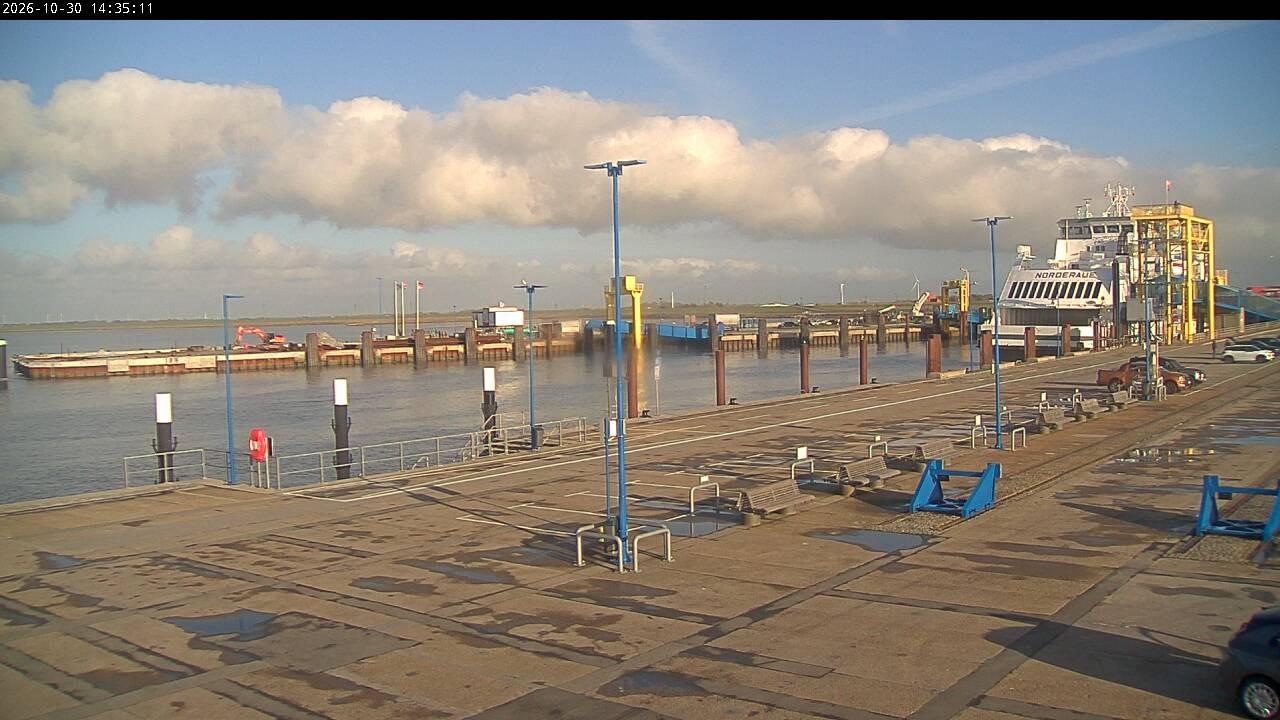 Archiv Foto Webcam Dagebüll - Pegelturm