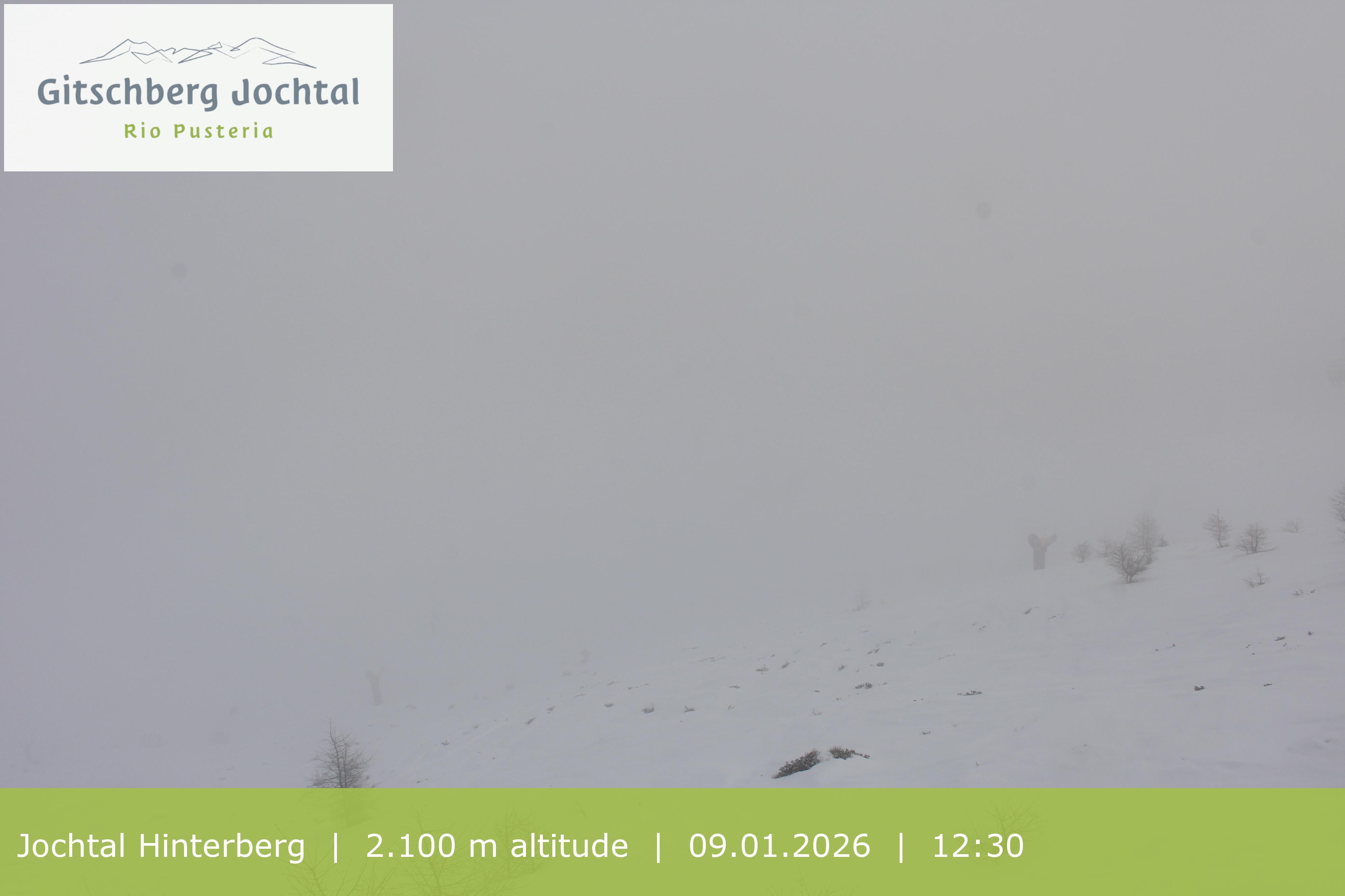Archived image Webcam: View at Jochtal