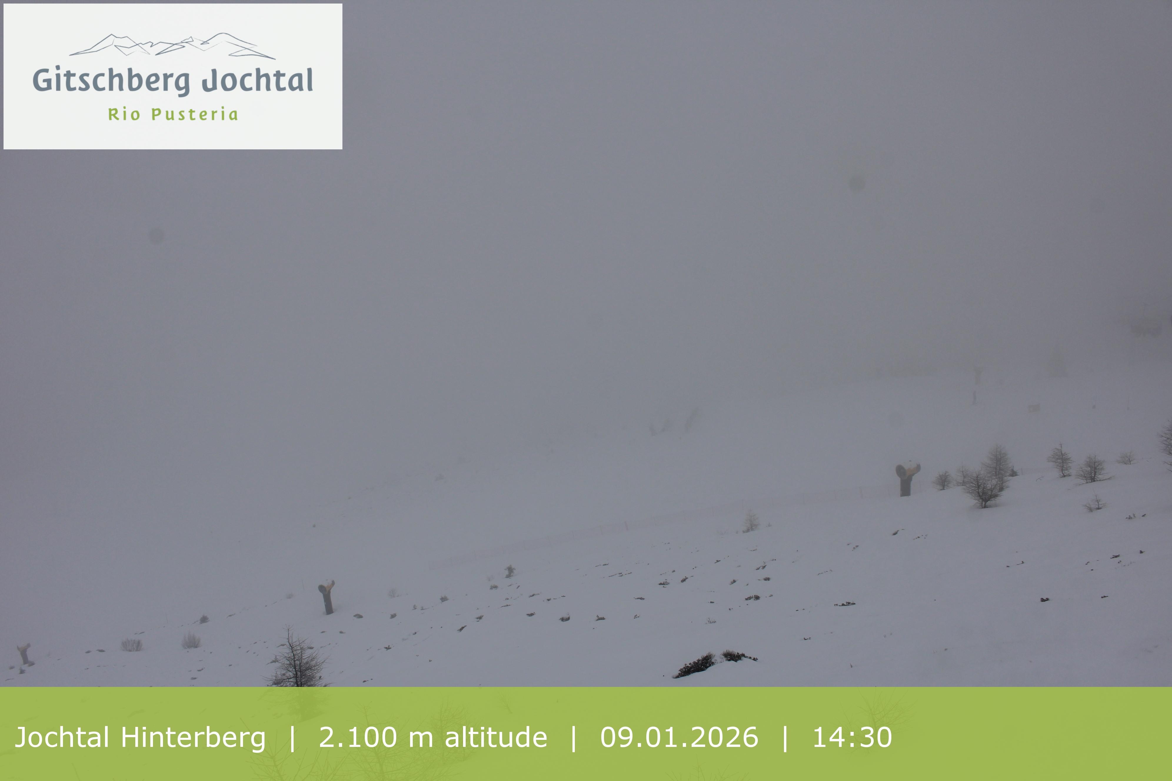 Archived image Webcam: View at Jochtal