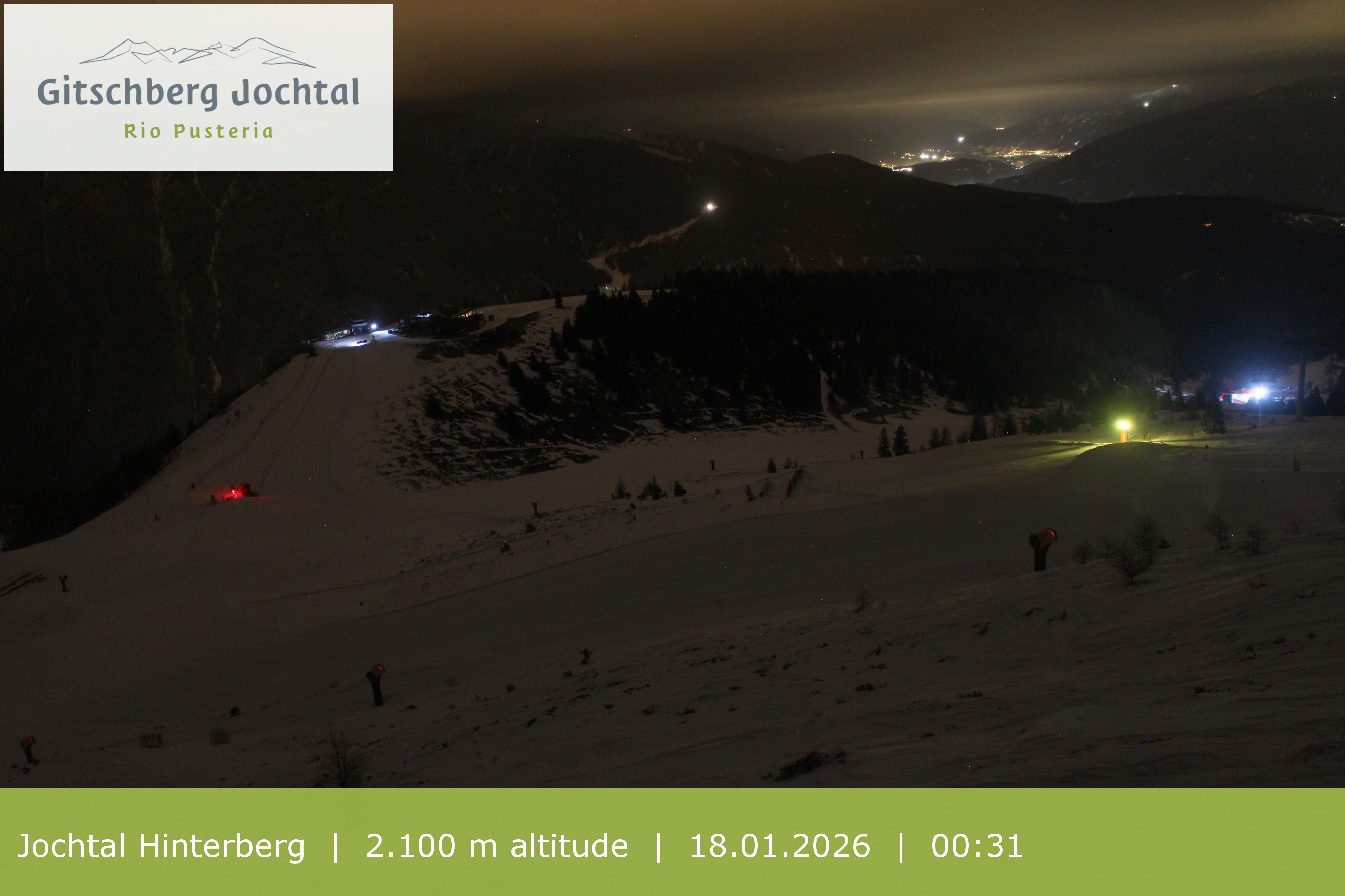 Archived image Webcam: View at Jochtal