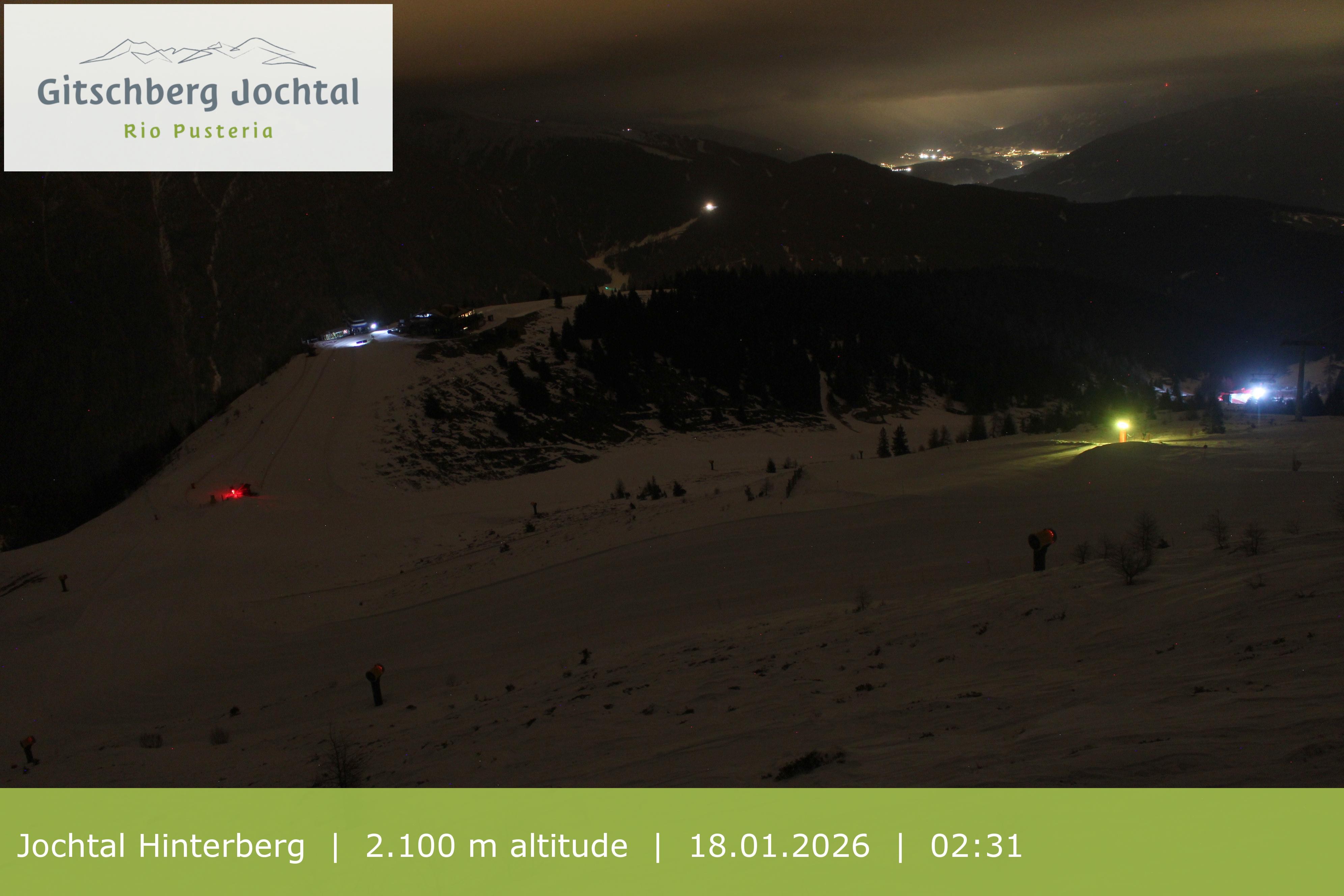 Archived image Webcam: View at Jochtal