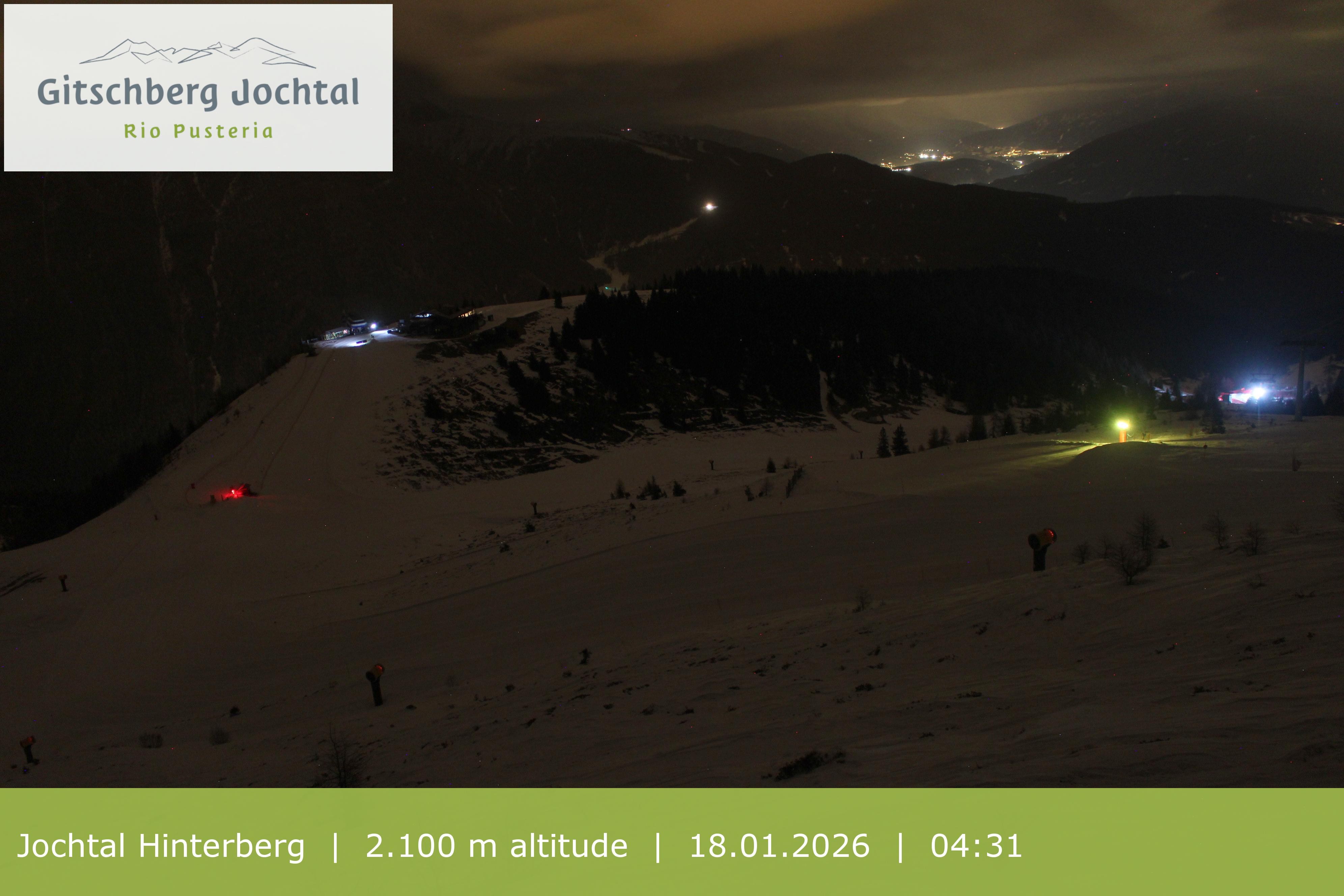 Archived image Webcam: View at Jochtal