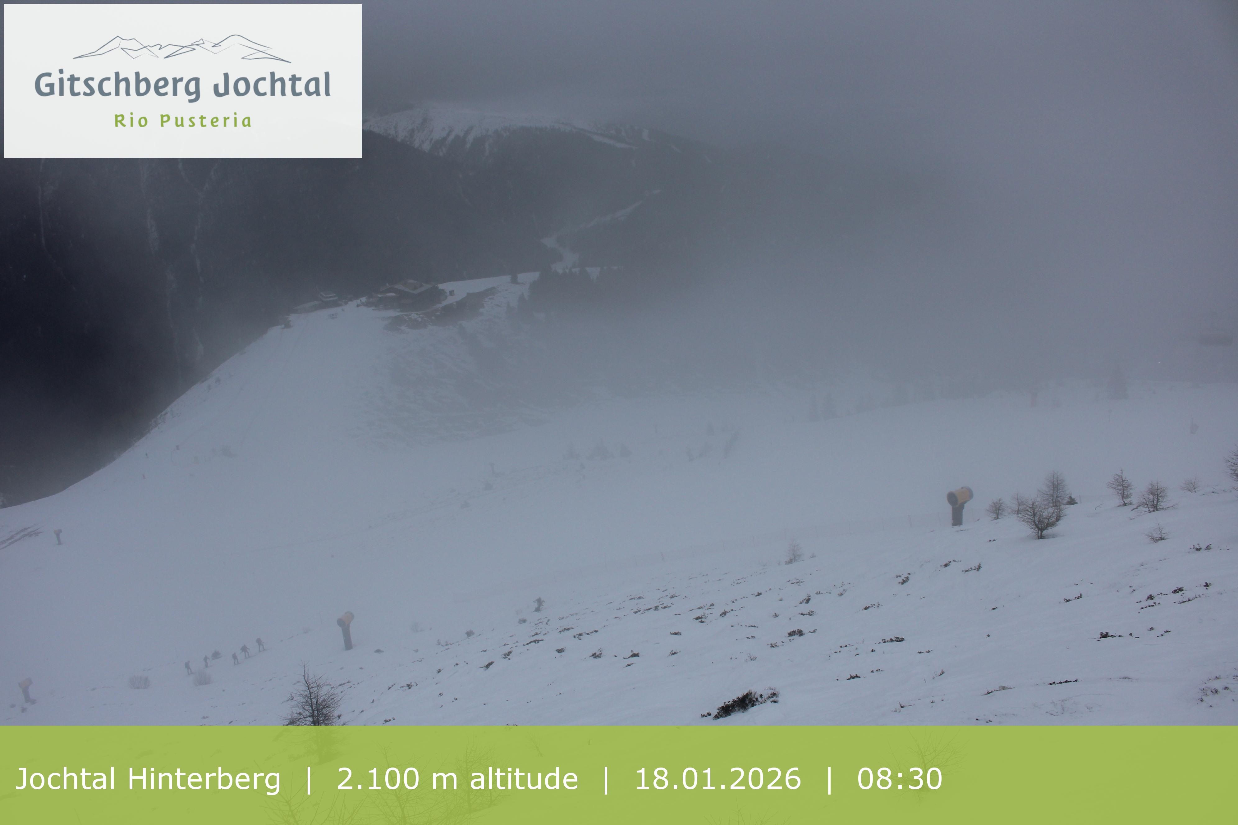 Archived image Webcam: View at Jochtal