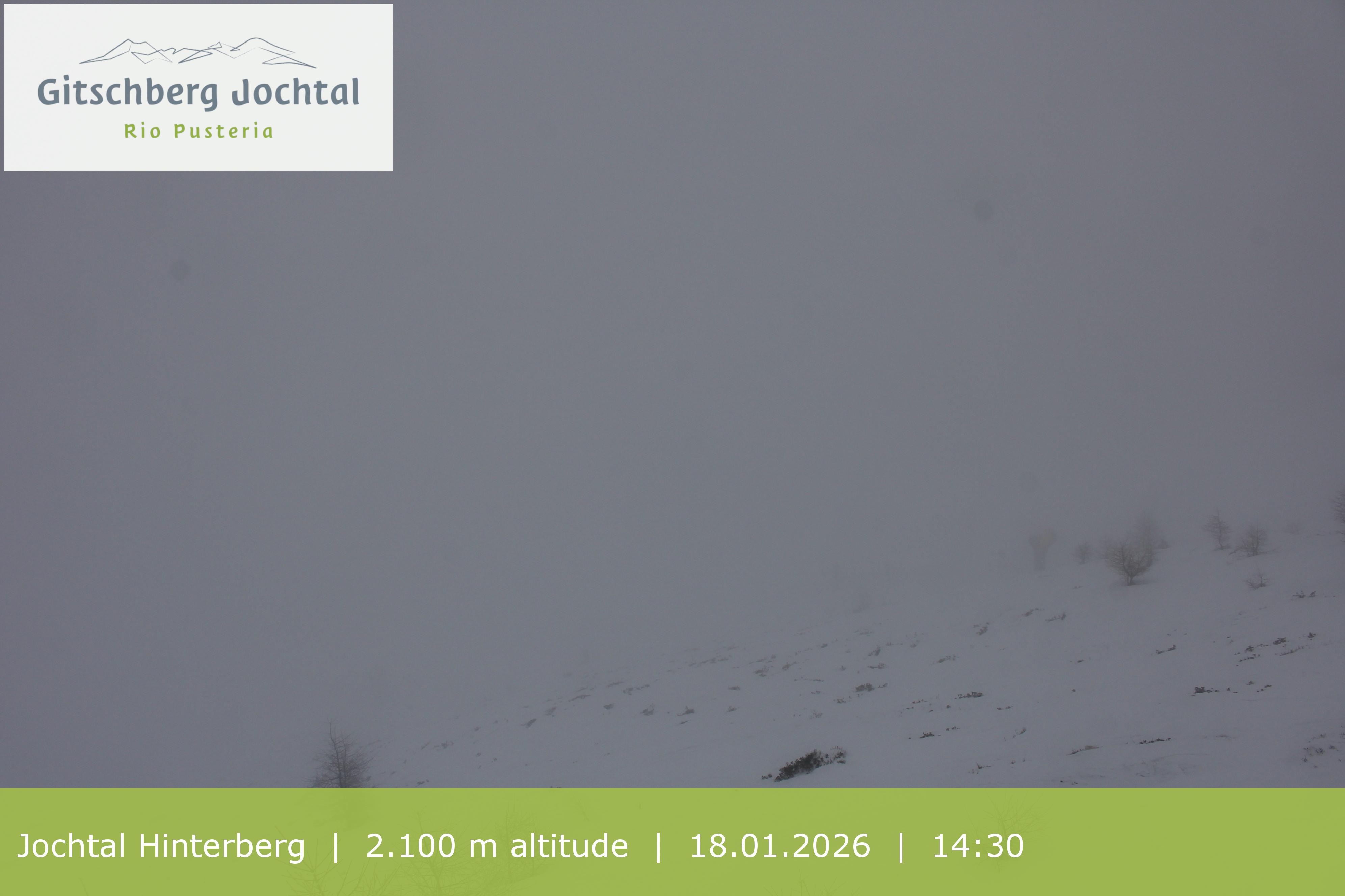 Archived image Webcam: View at Jochtal