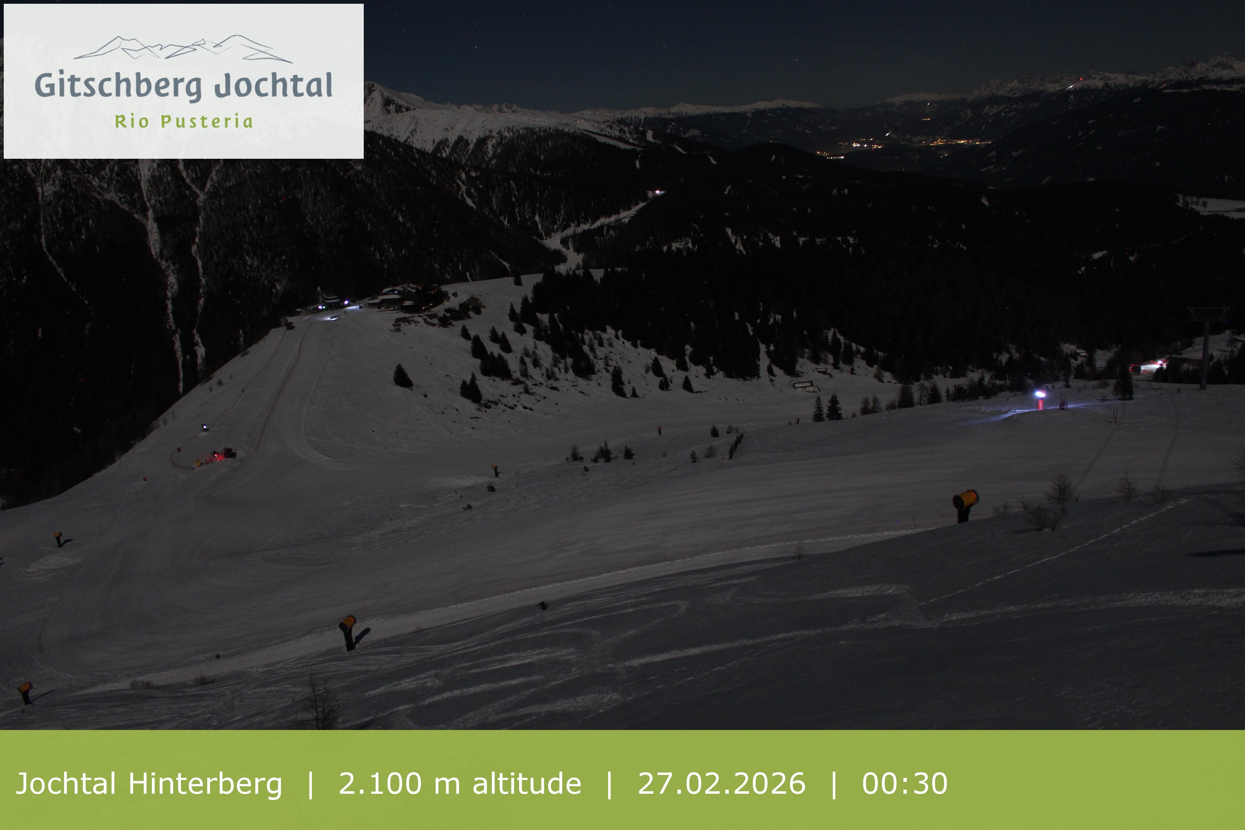 Archived image Webcam: View at Jochtal