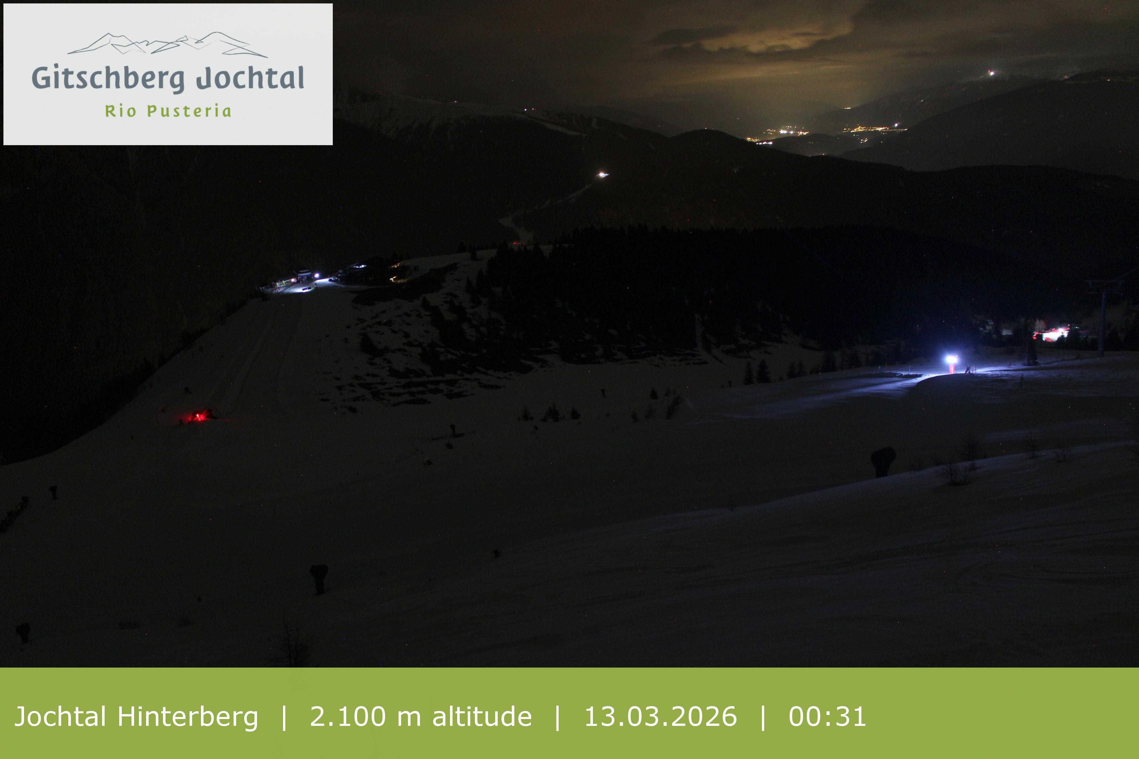 Archived image Webcam: View at Jochtal