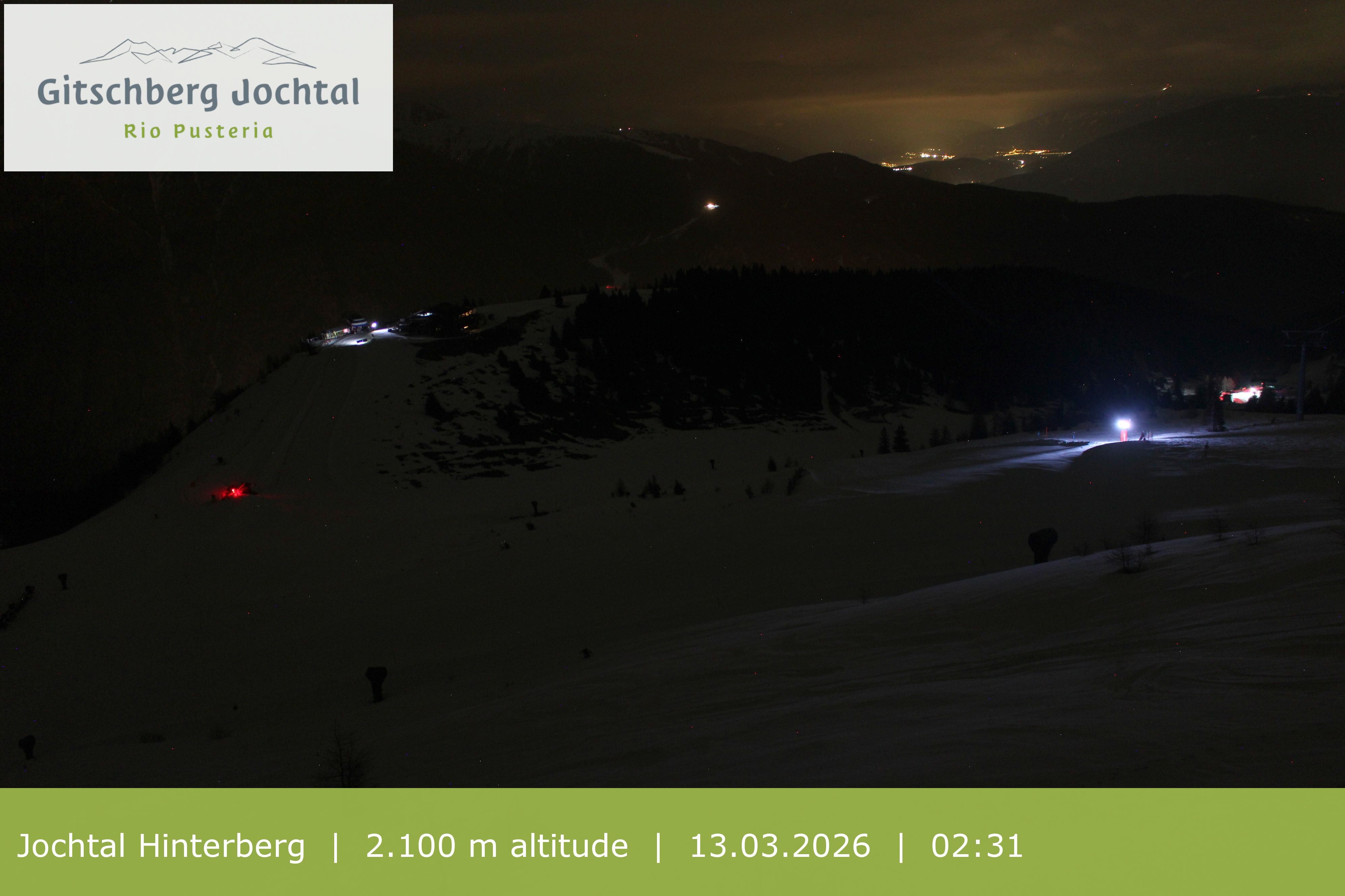 Archived image Webcam: View at Jochtal