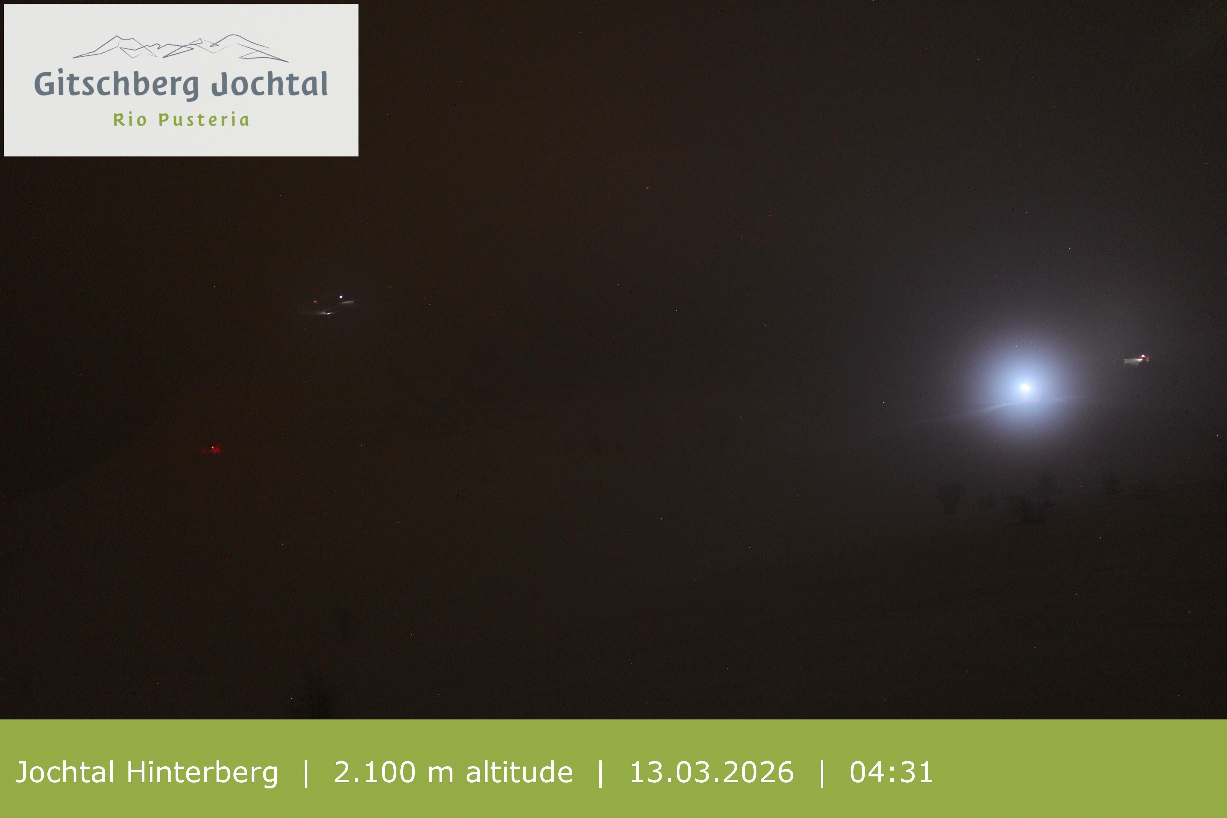 Archived image Webcam: View at Jochtal