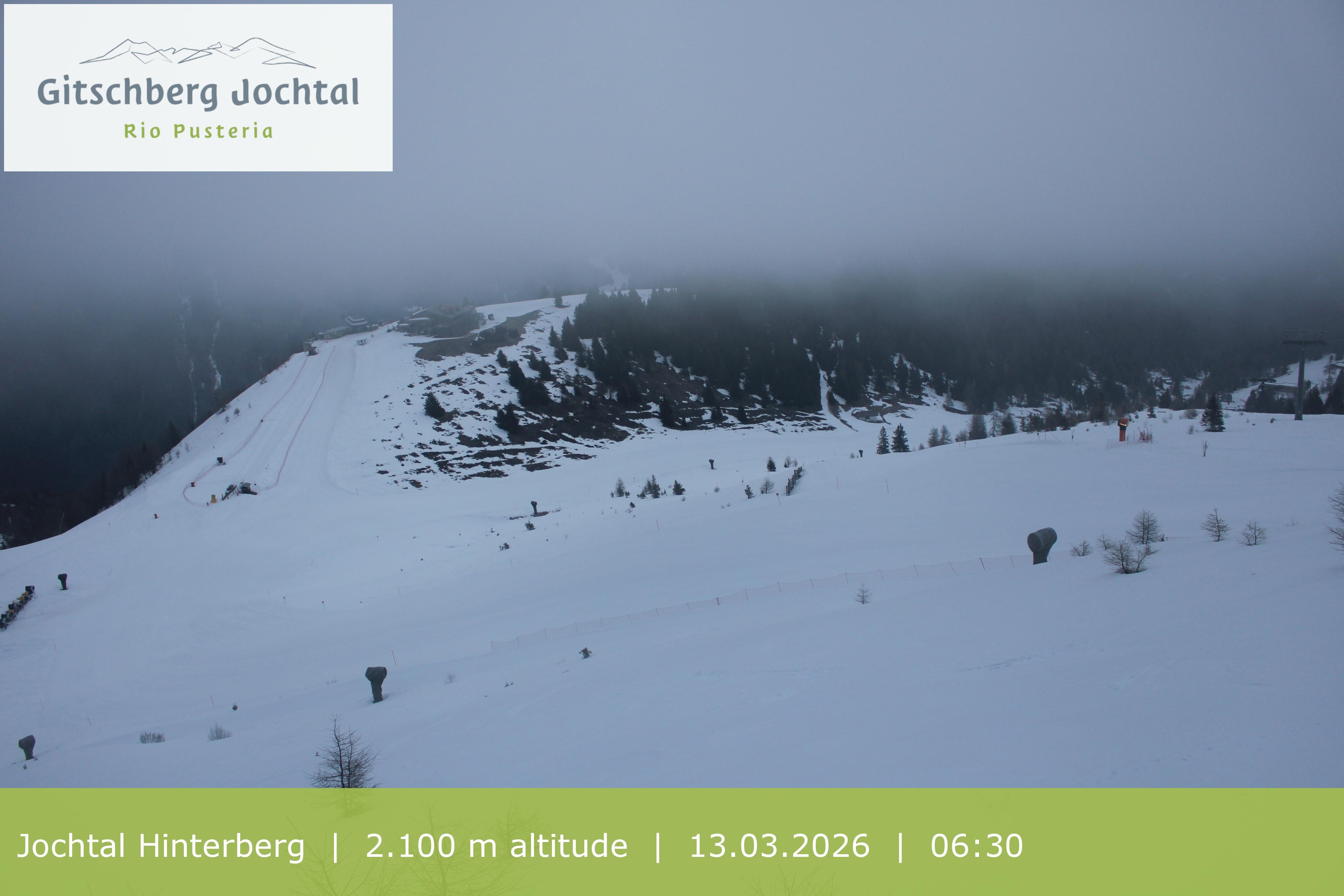 Archived image Webcam: View at Jochtal
