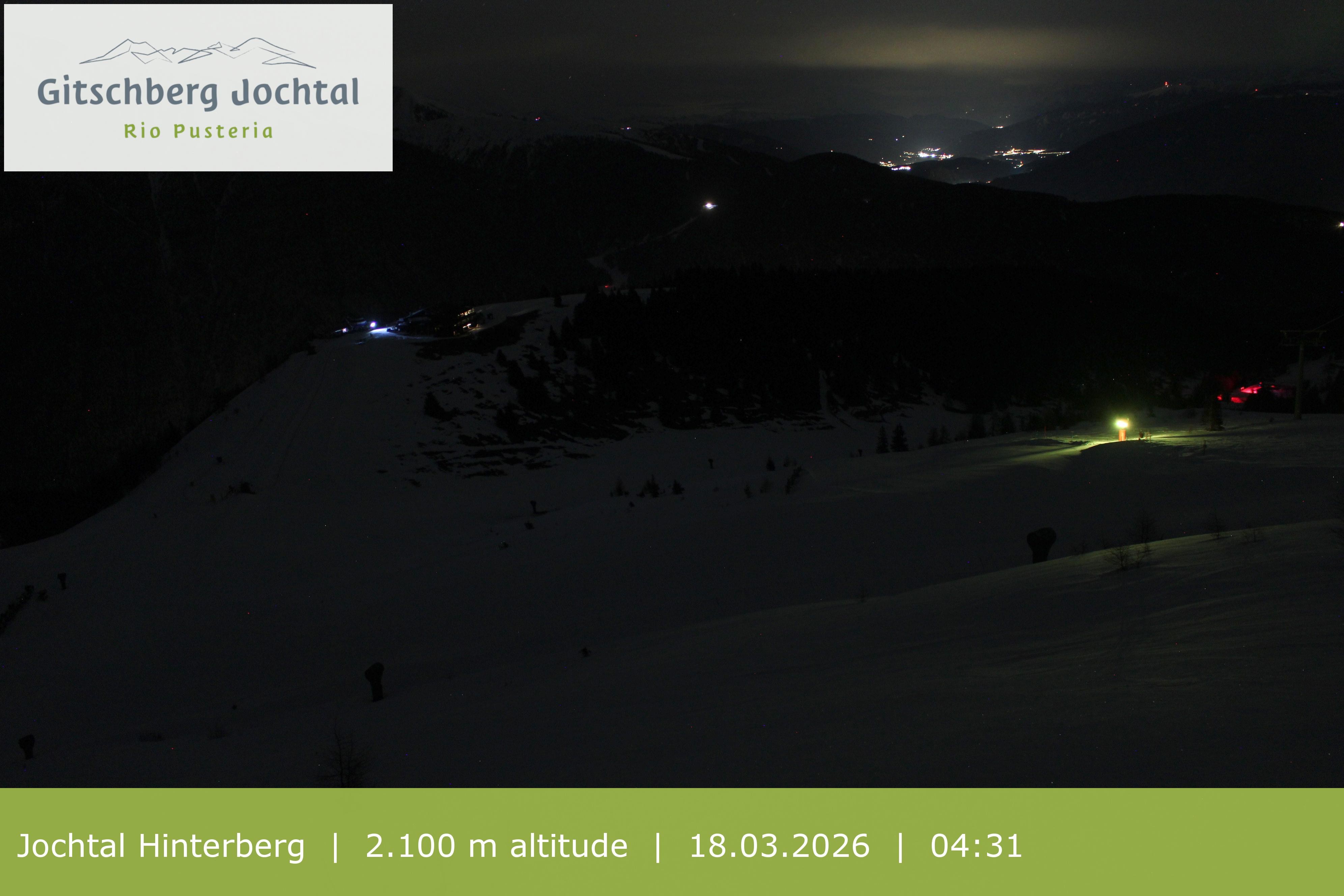 Archived image Webcam: View at Jochtal