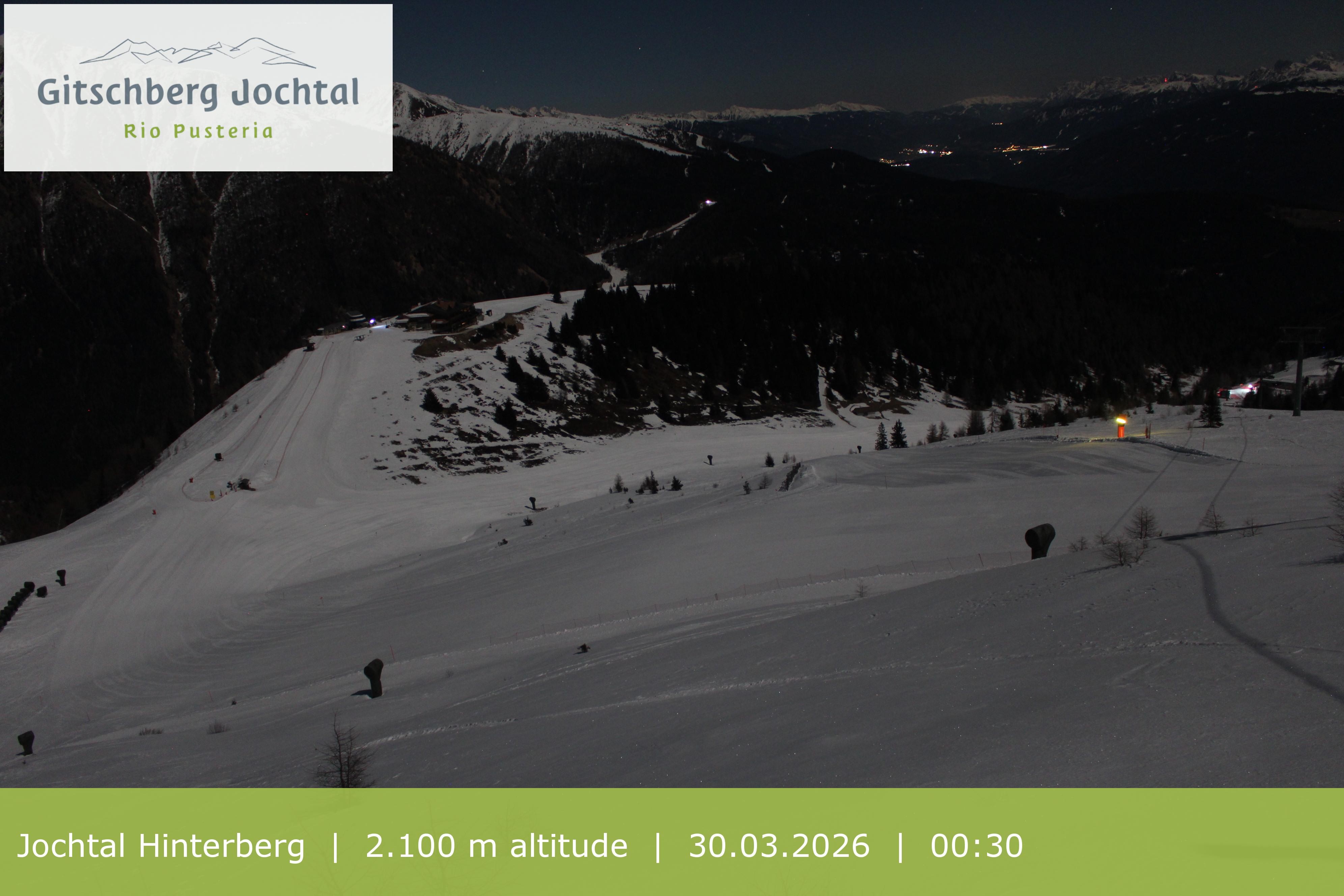 Archived image Webcam: View at Jochtal