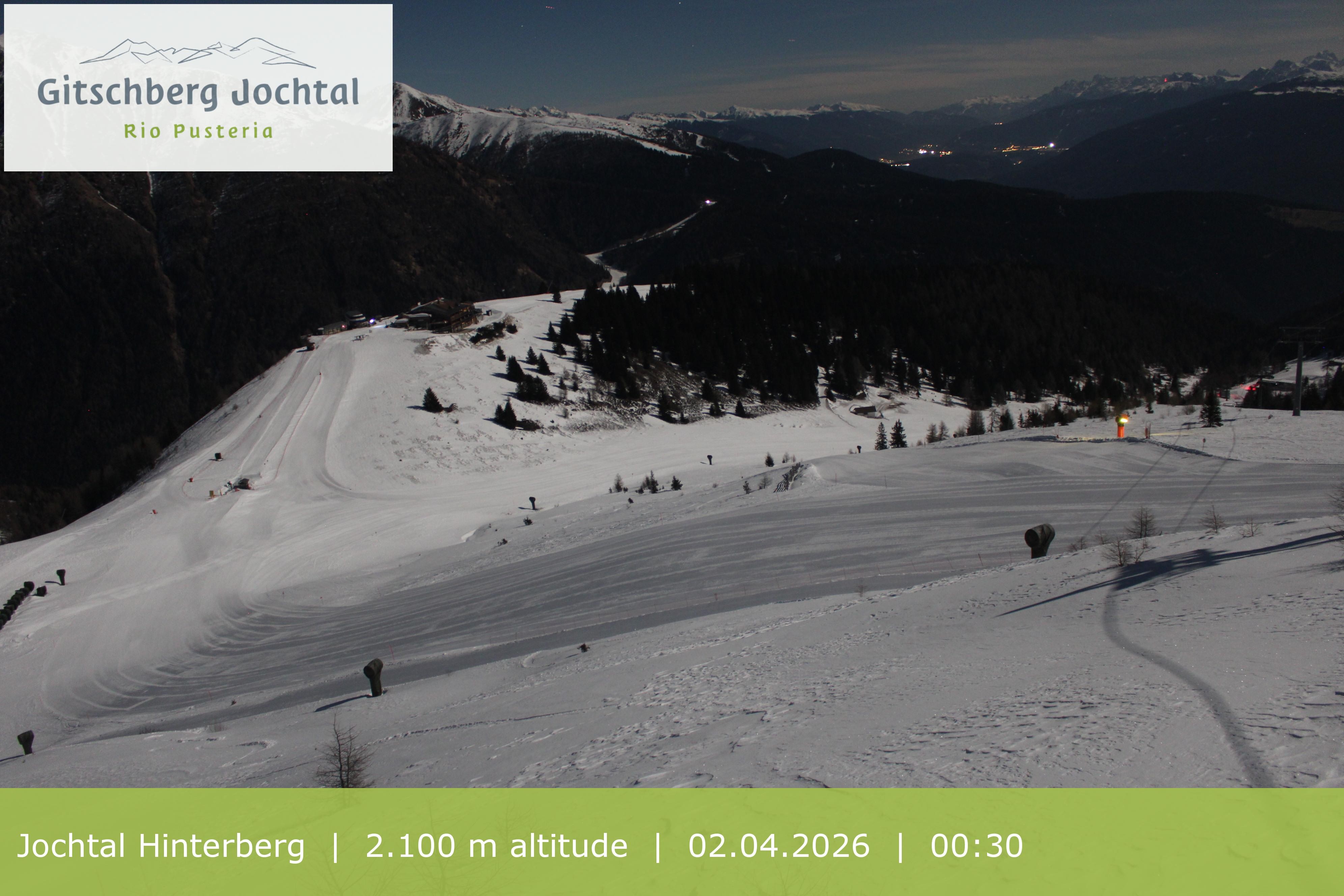 Archived image Webcam: View at Jochtal