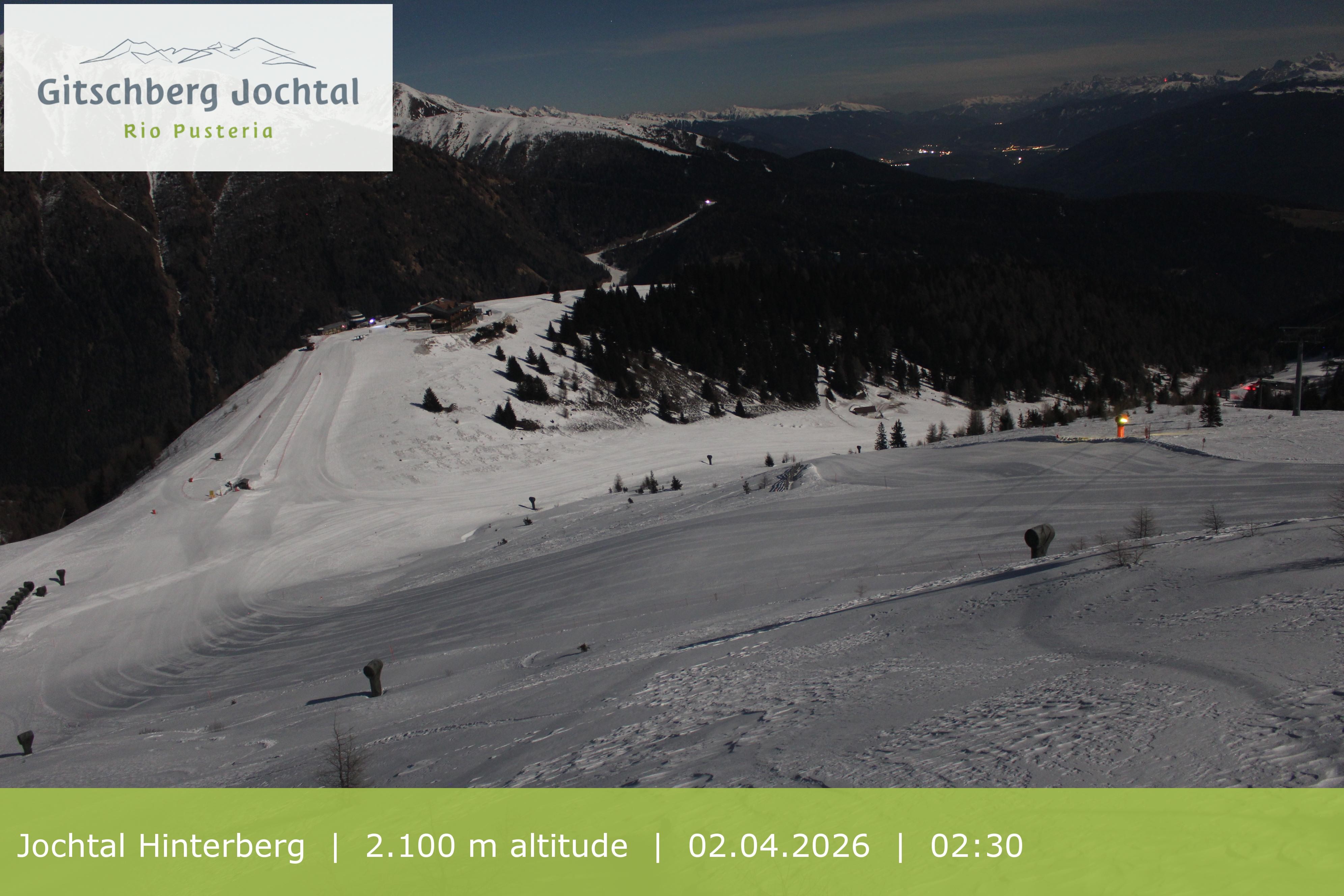 Archived image Webcam: View at Jochtal