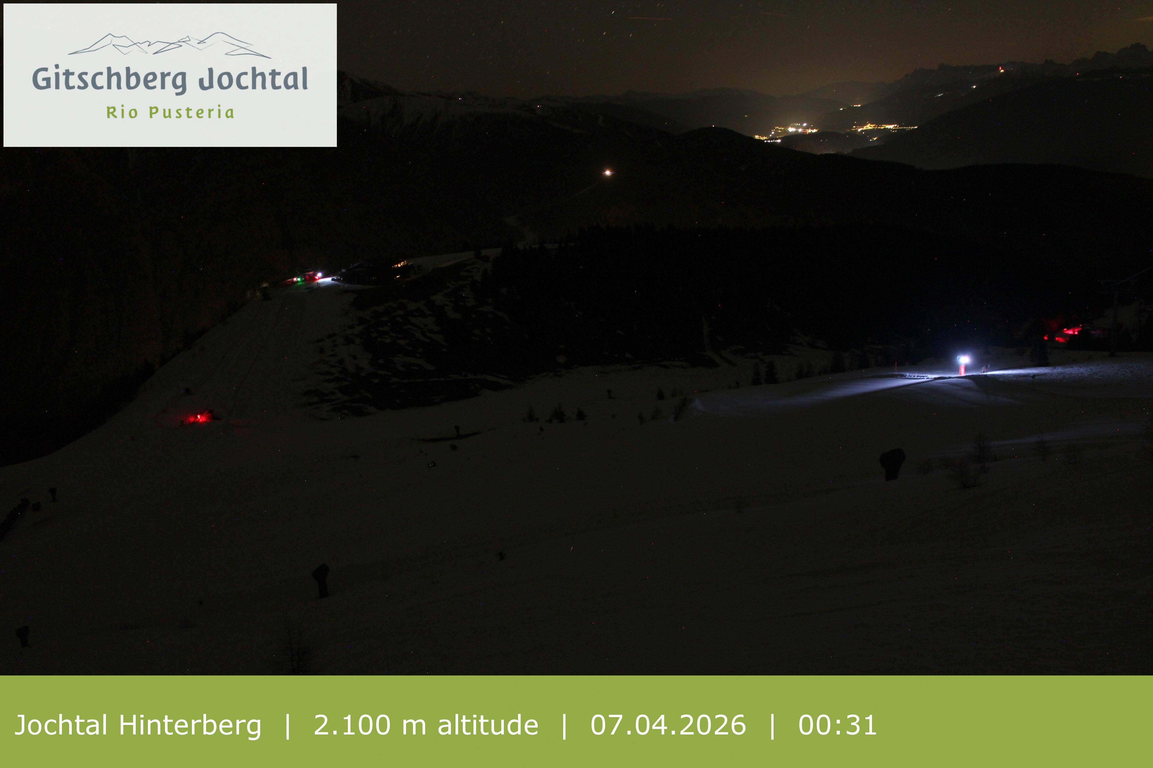 Archived image Webcam: View at Jochtal