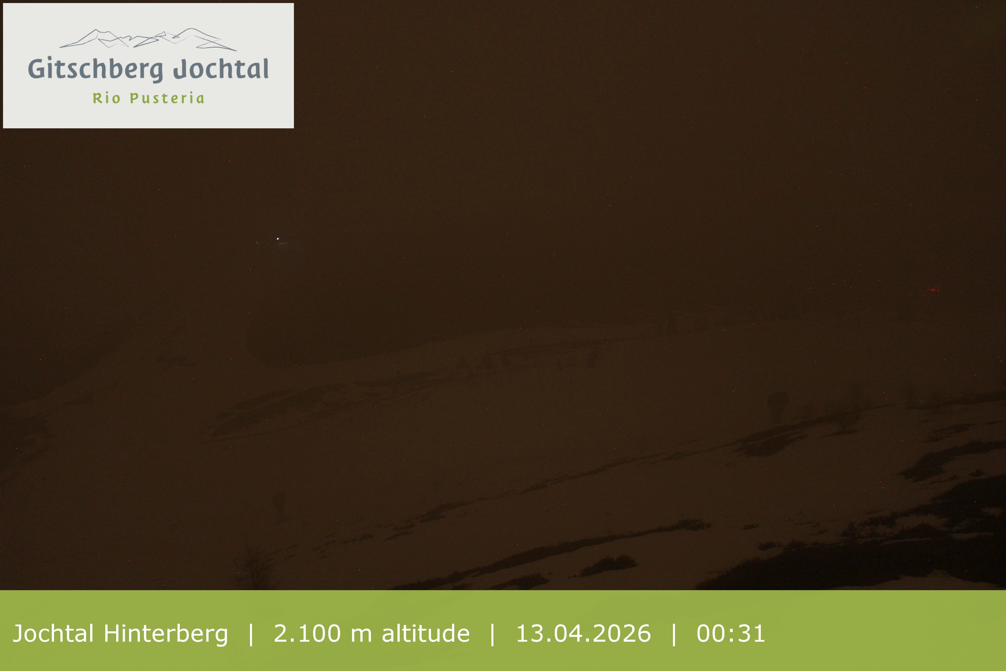 Archived image Webcam: View at Jochtal