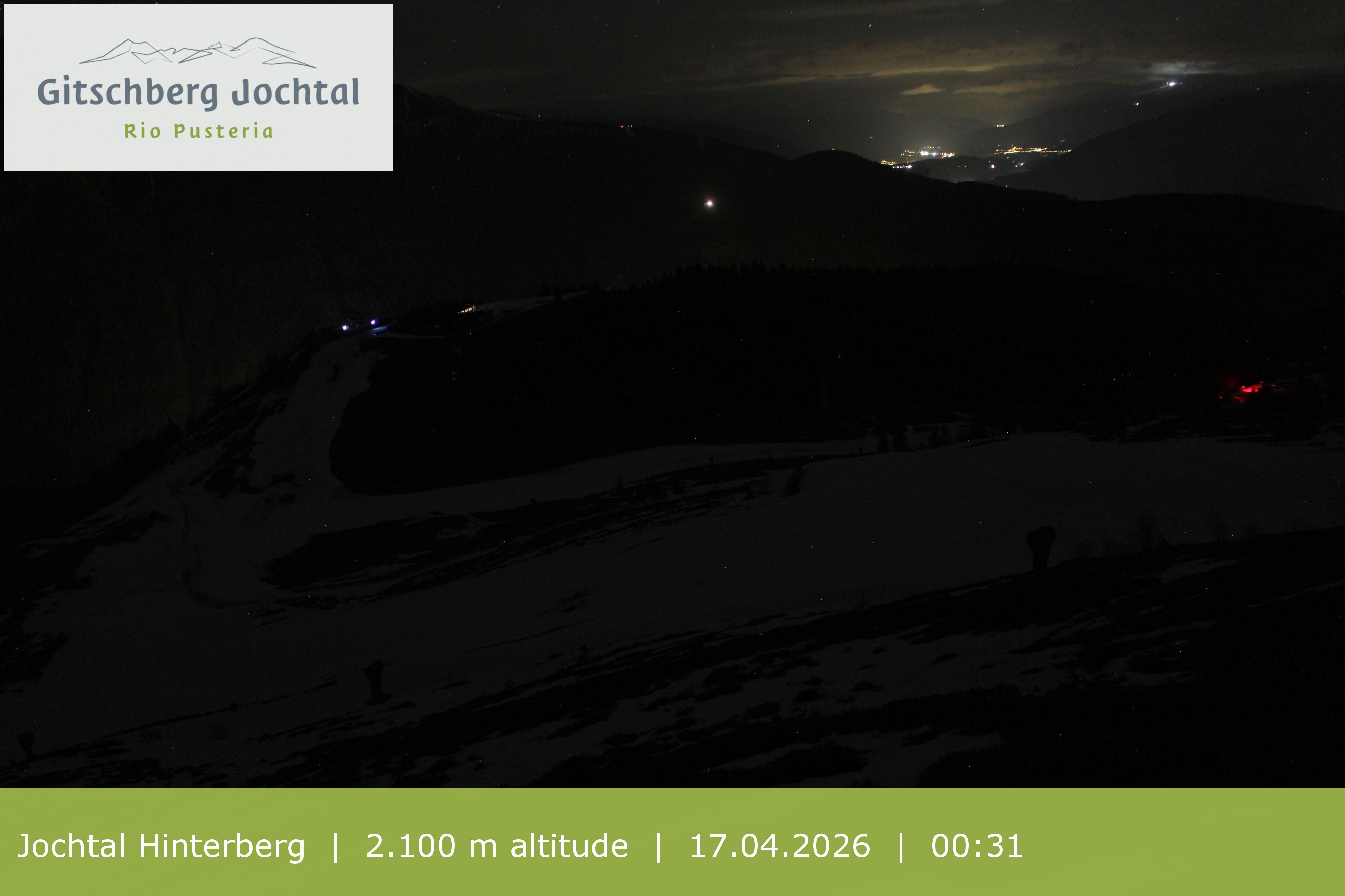 Archived image Webcam: View at Jochtal