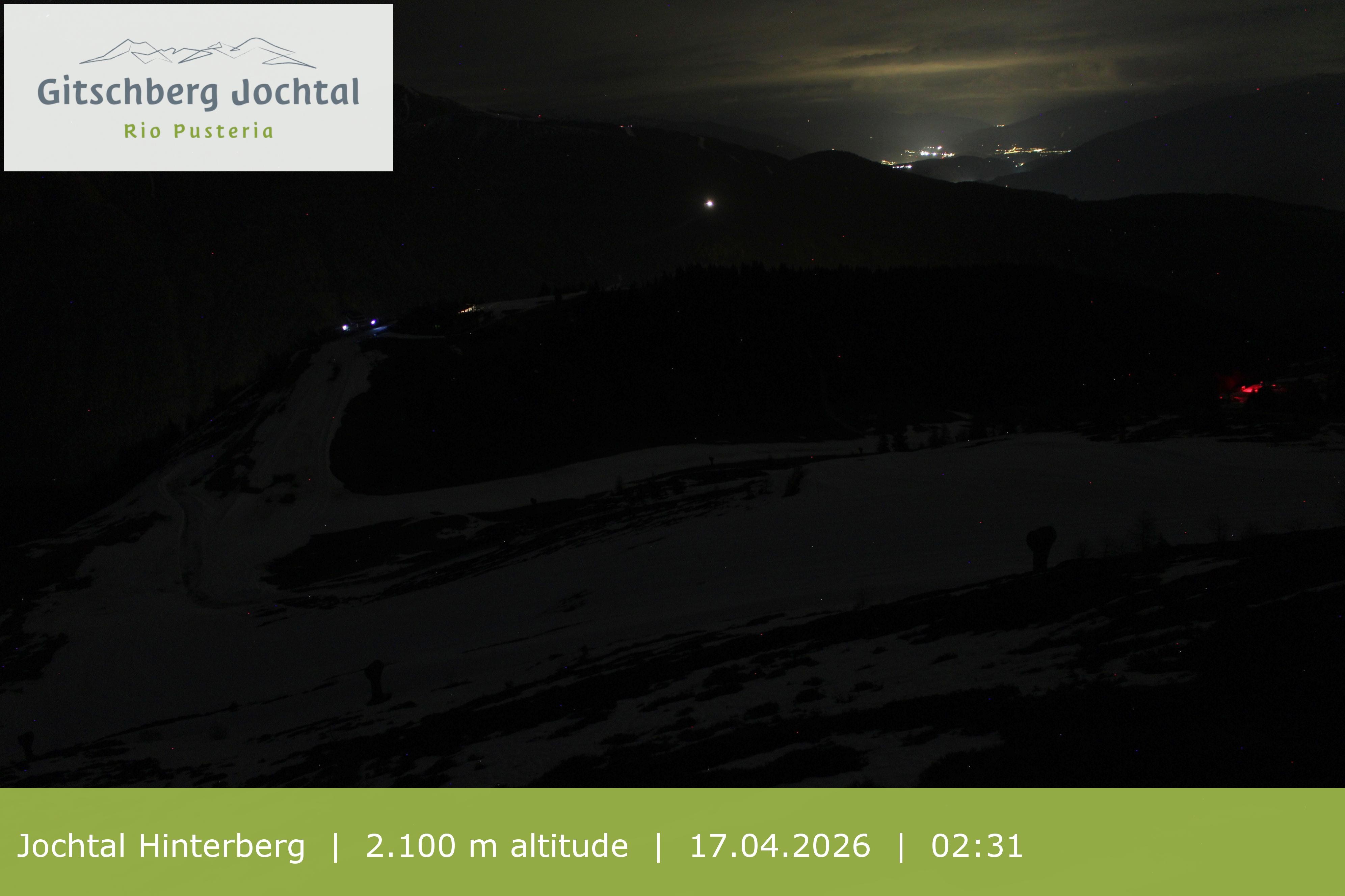 Archived image Webcam: View at Jochtal