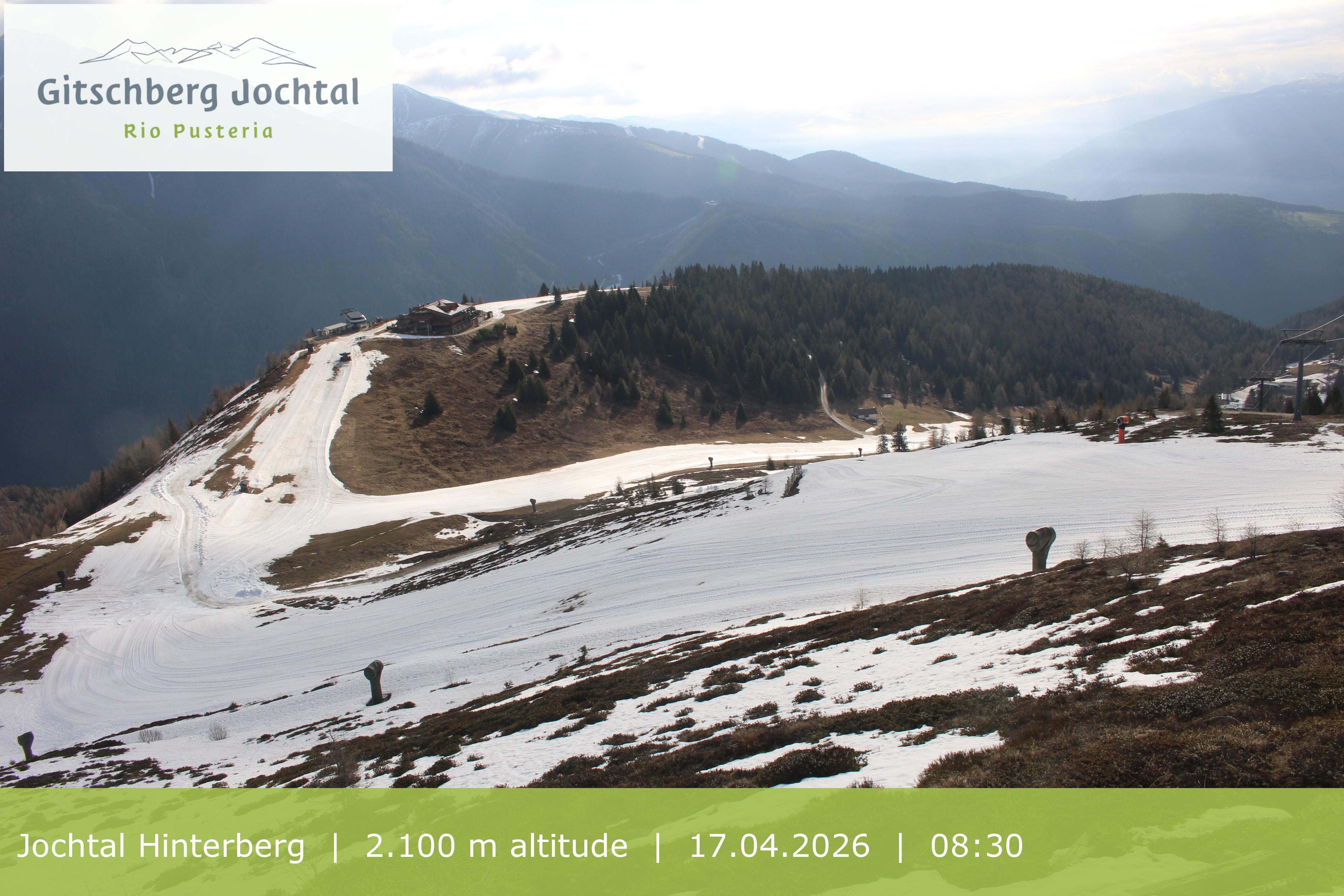 Archived image Webcam: View at Jochtal