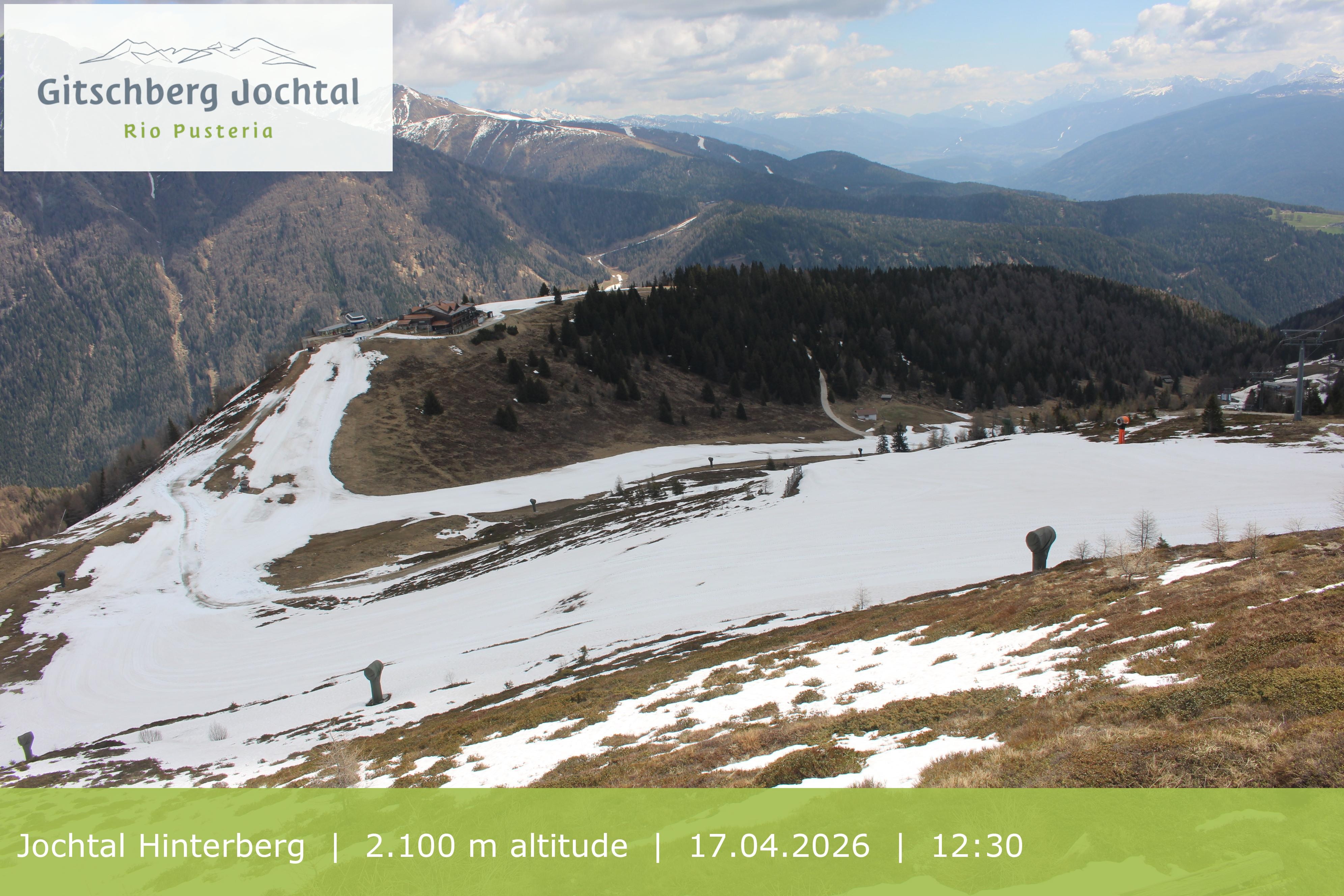 Archived image Webcam: View at Jochtal