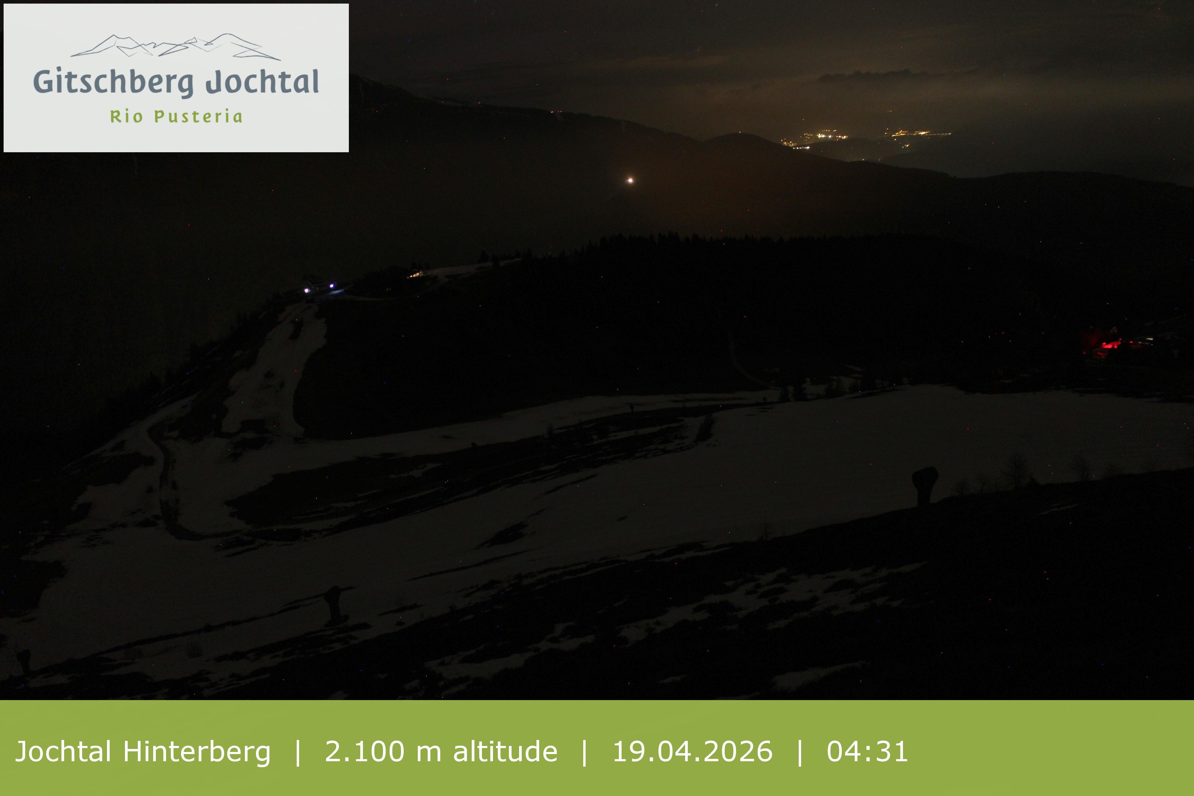 Archived image Webcam: View at Jochtal