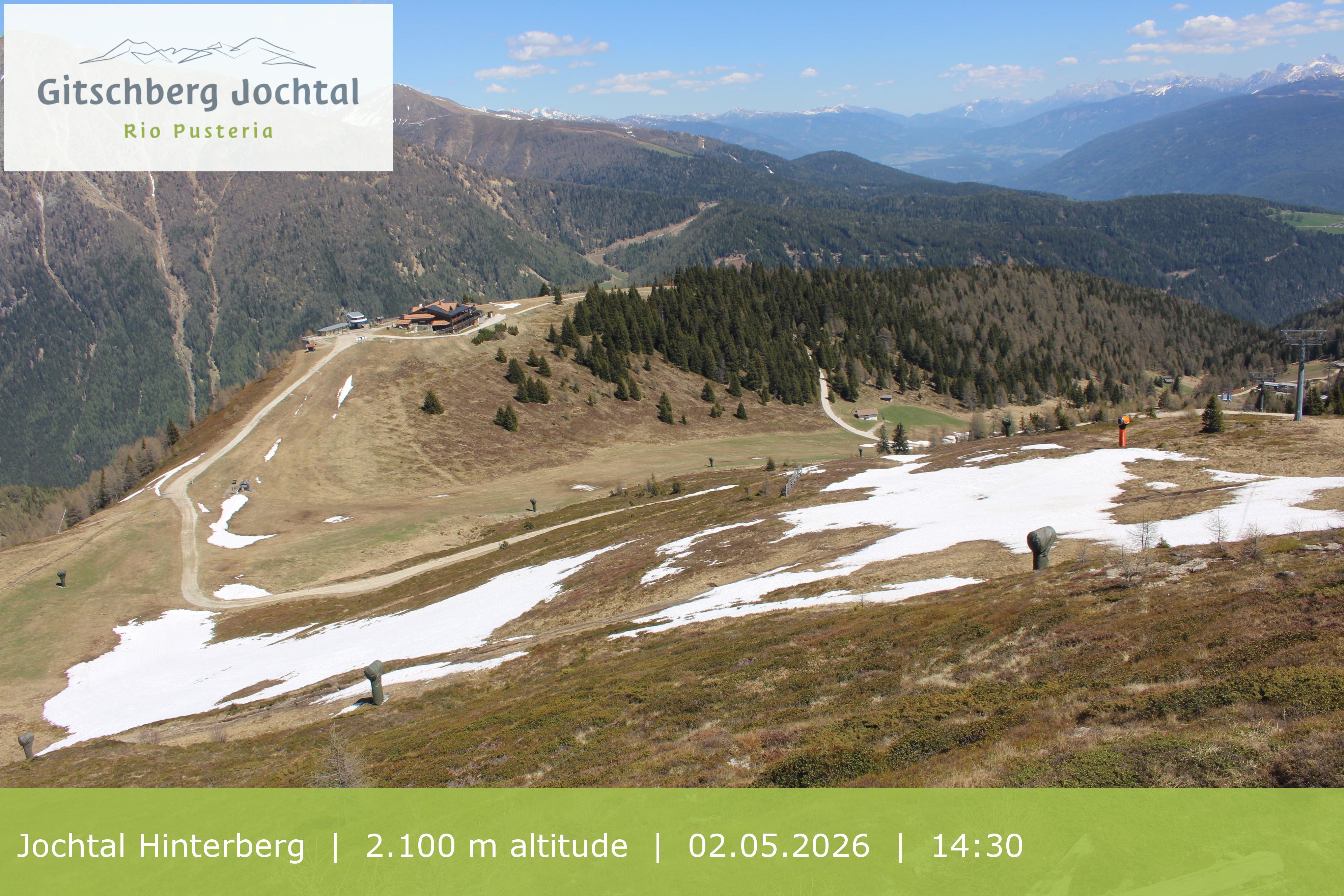 Archived image Webcam: View at Jochtal