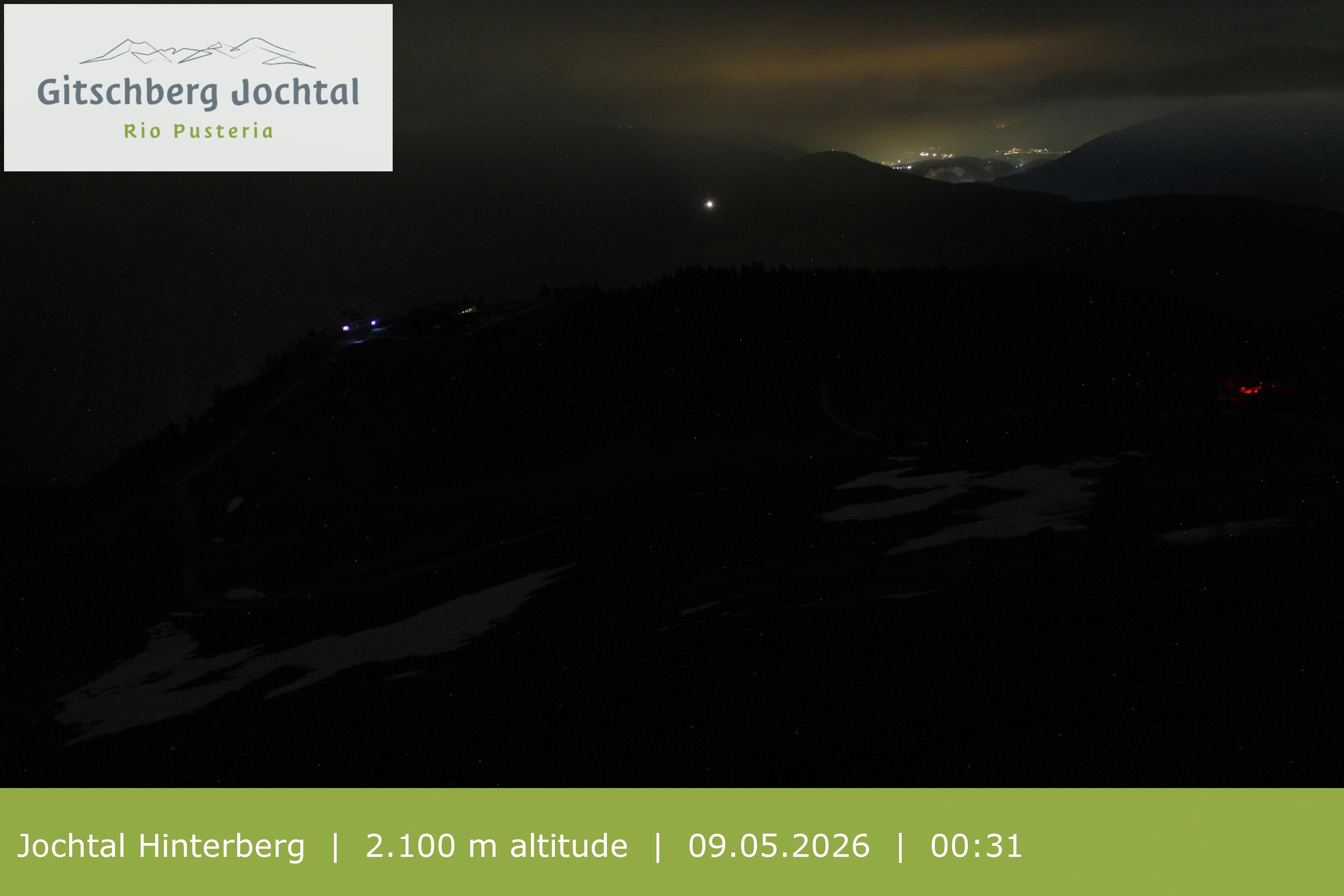 Archived image Webcam: View at Jochtal