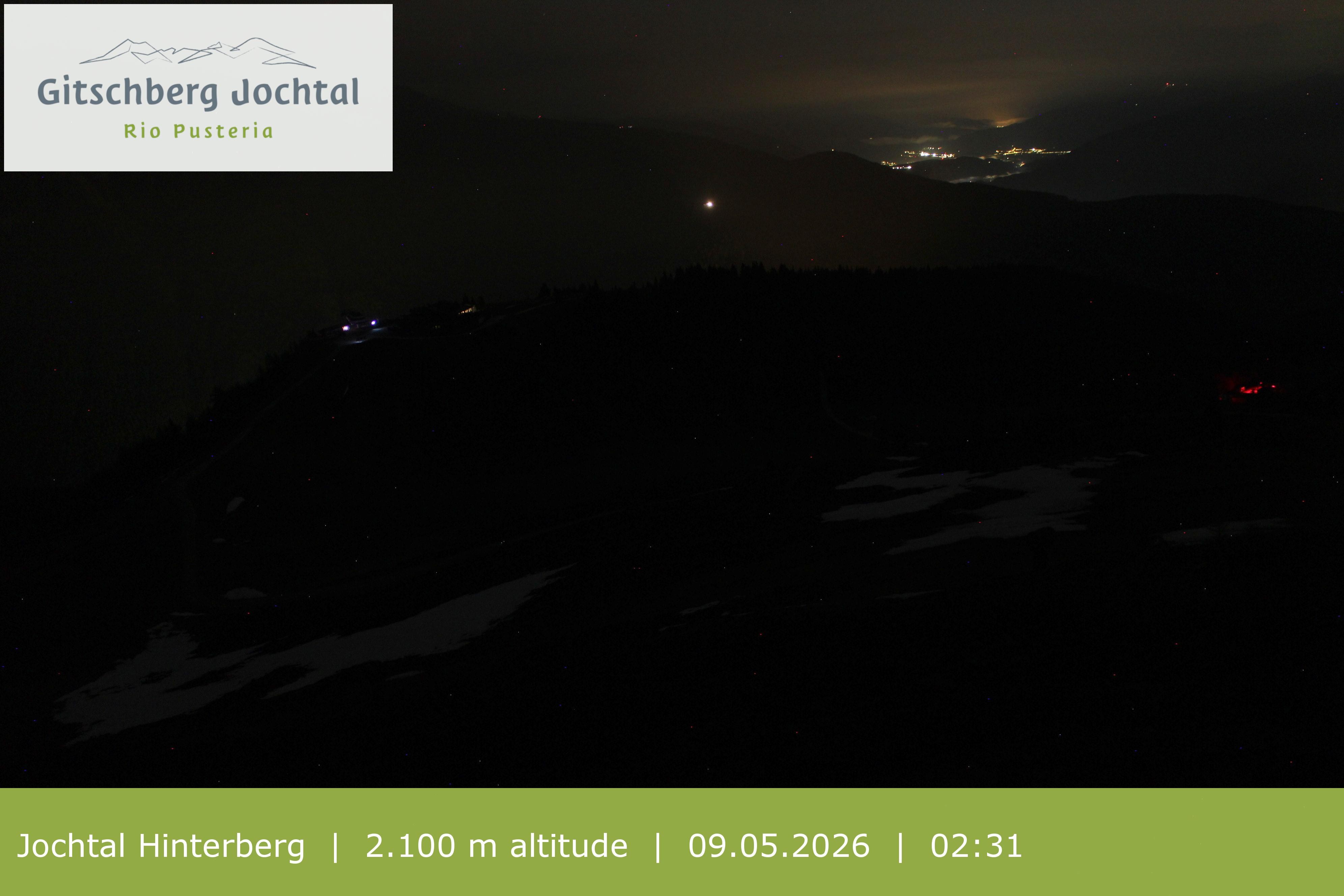Archived image Webcam: View at Jochtal
