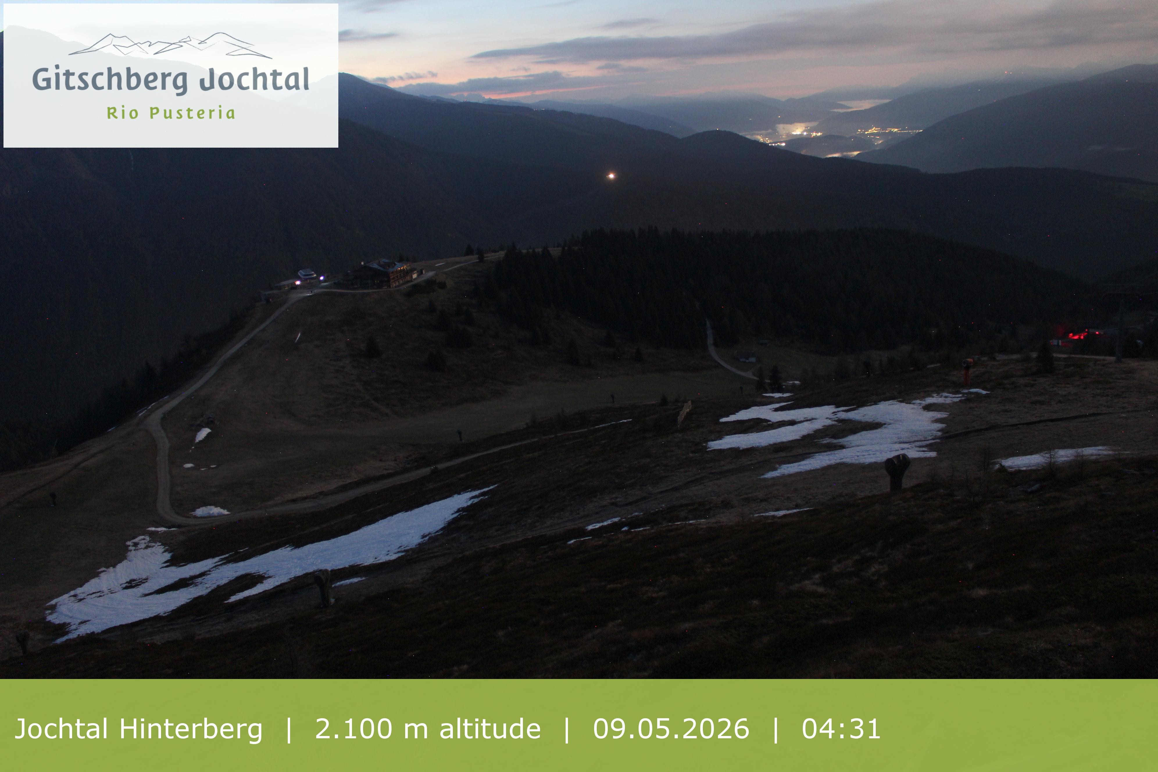 Archived image Webcam: View at Jochtal