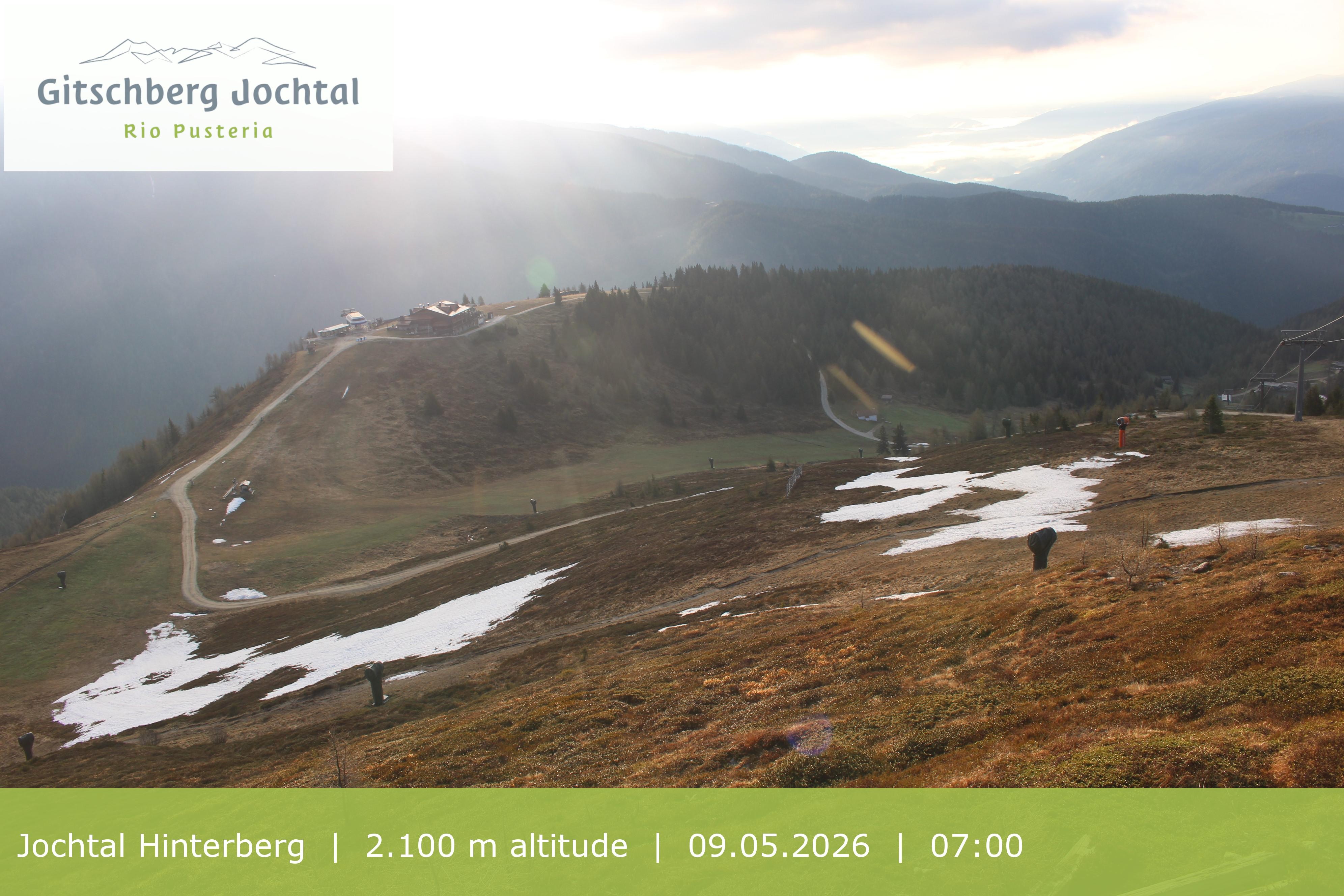 Archived image Webcam: View at Jochtal