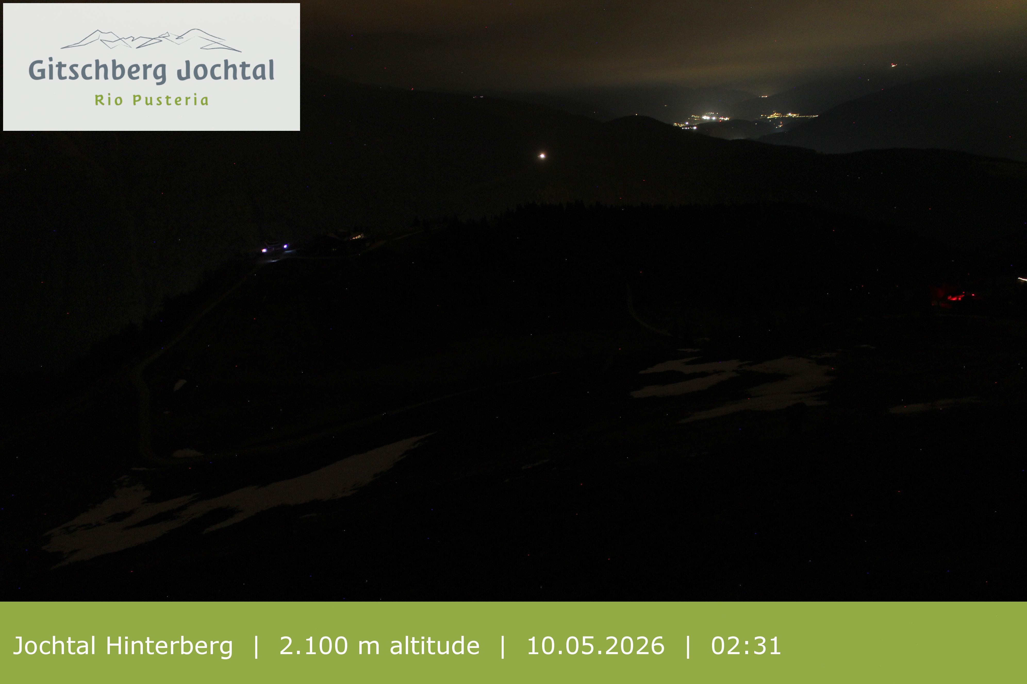 Archived image Webcam: View at Jochtal