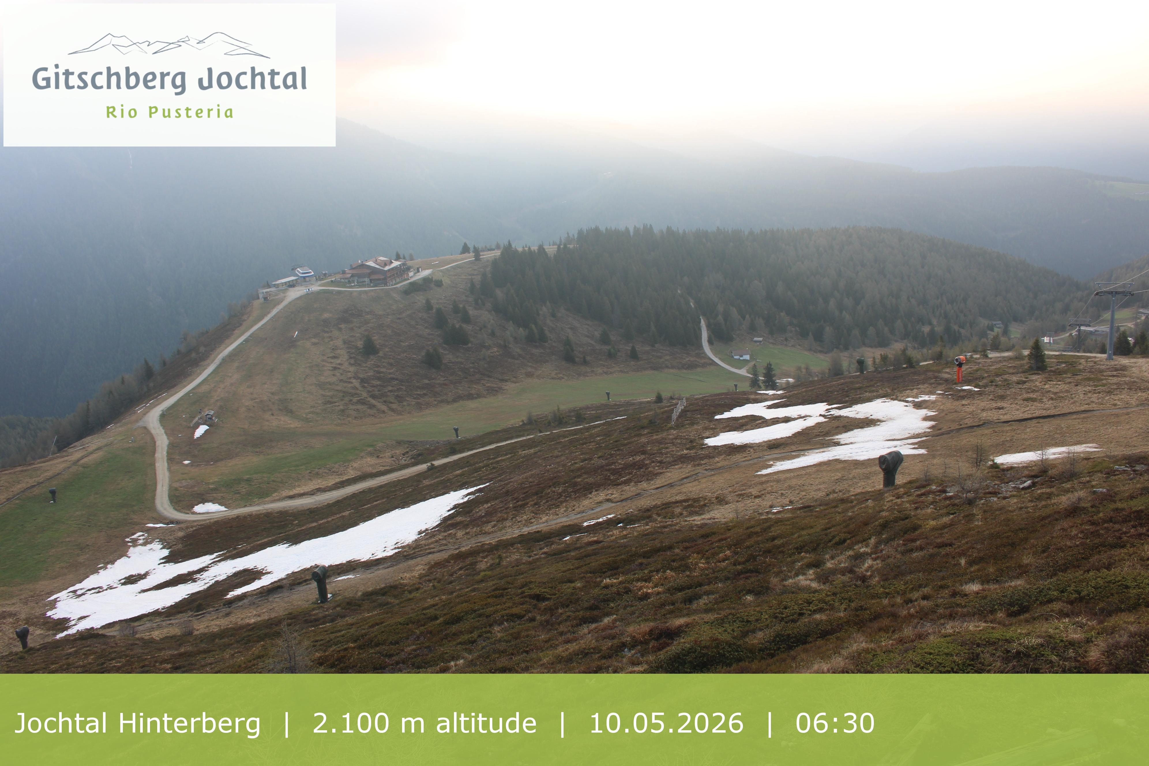 Archived image Webcam: View at Jochtal